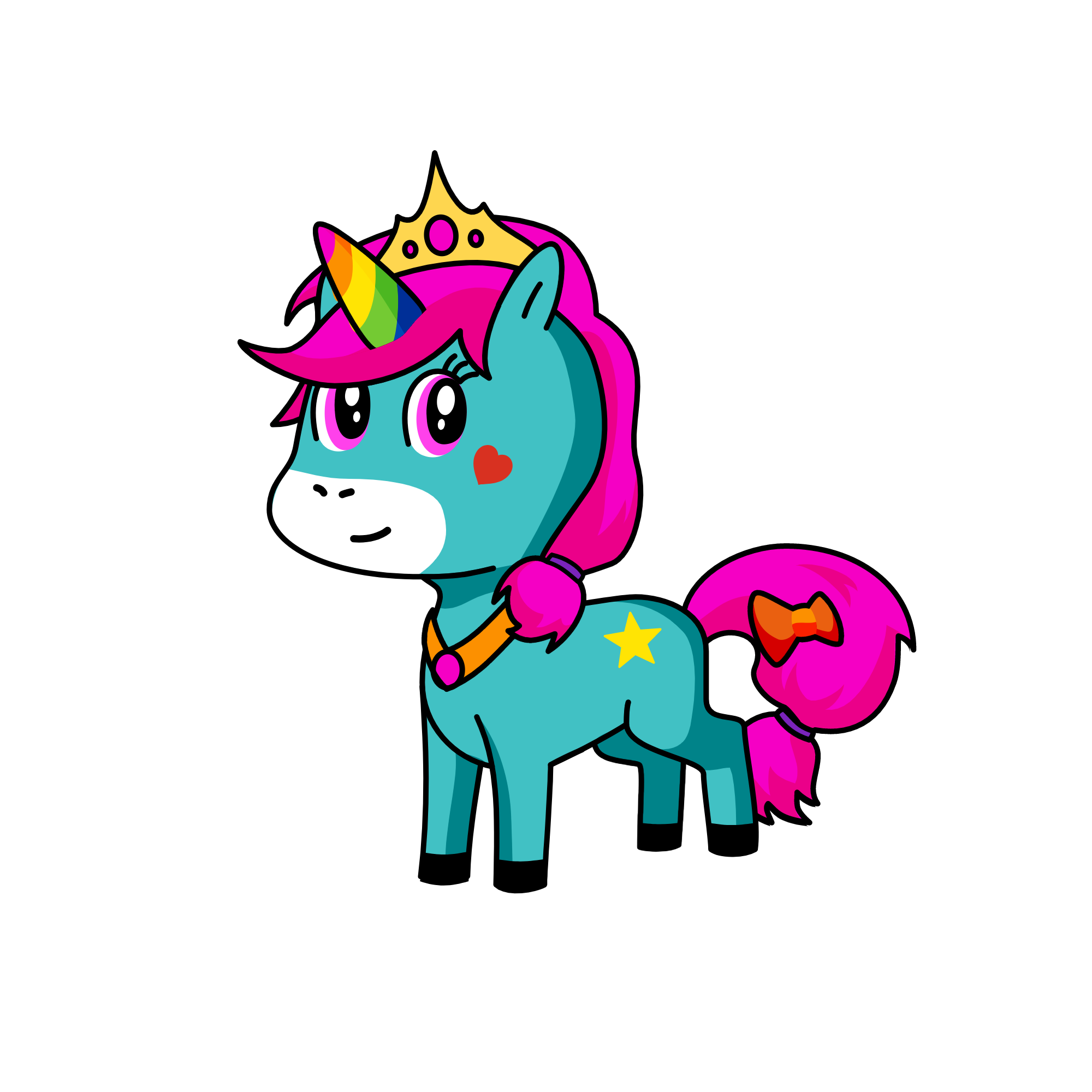 uni , the unicorn