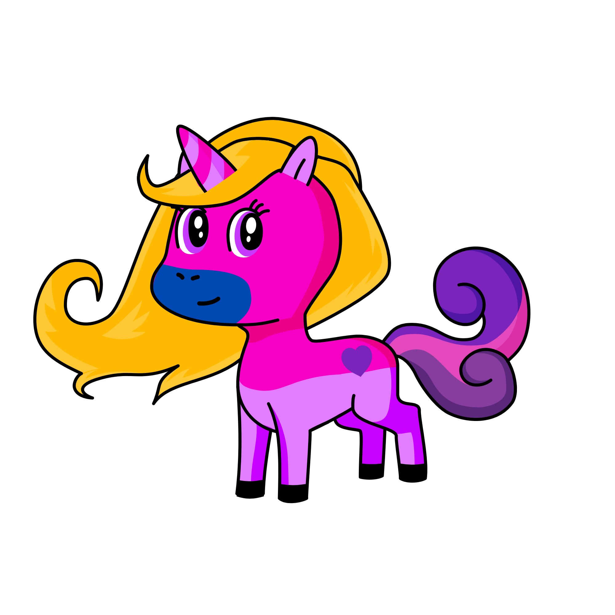 Lila , the unicorn