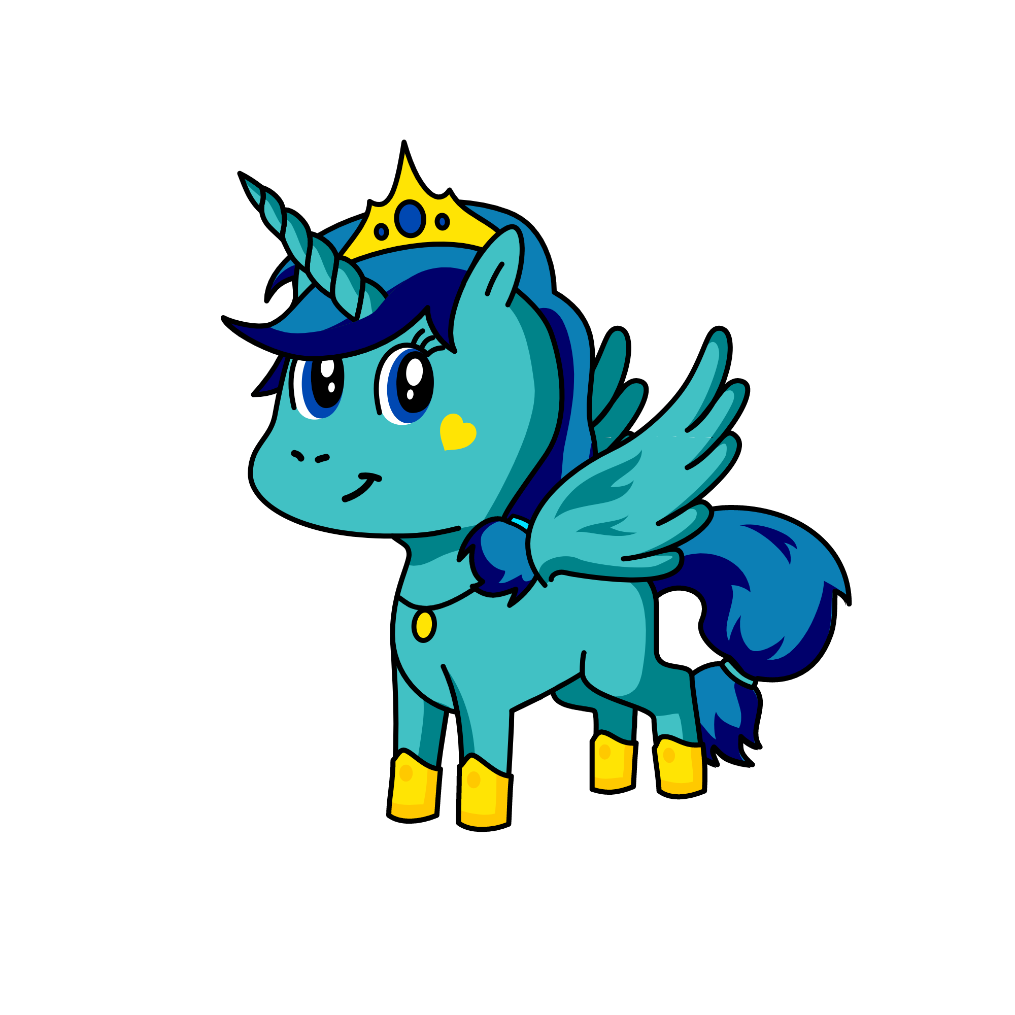 moon, the unicorn