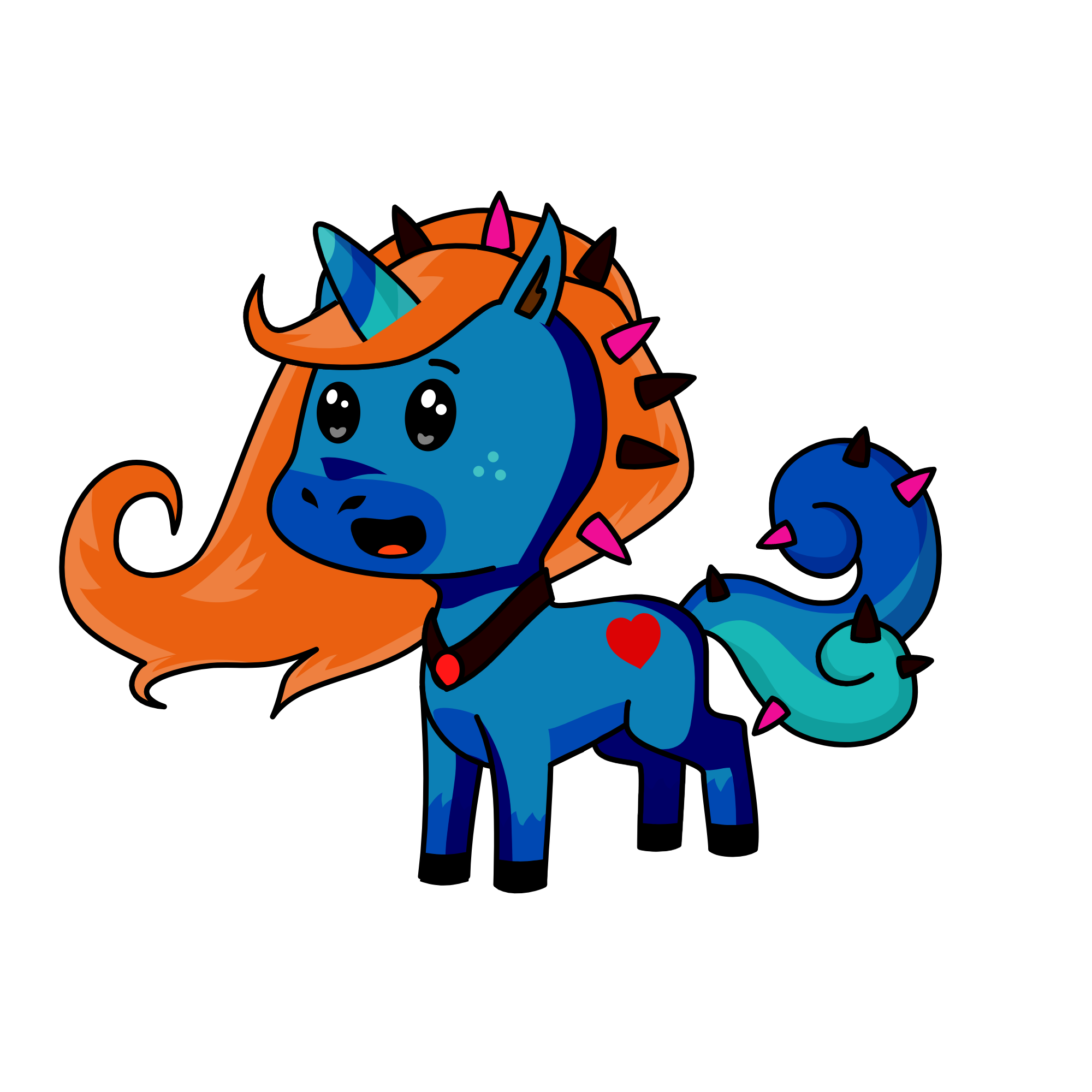 i see and love you, the unicorn