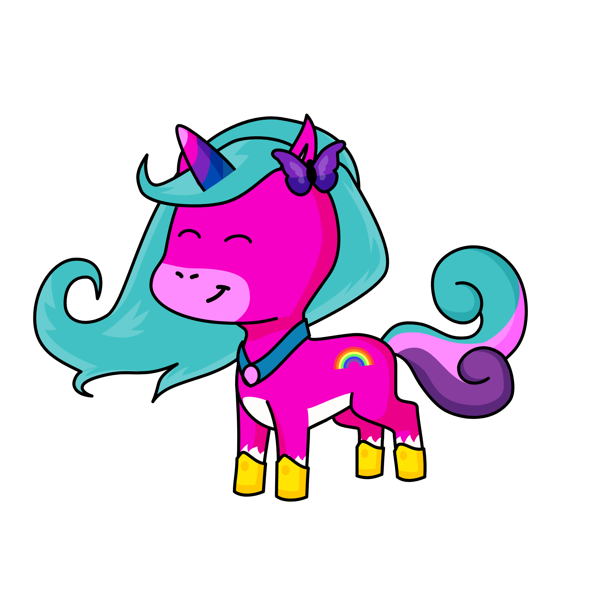 Flutterlyte, the unicorn