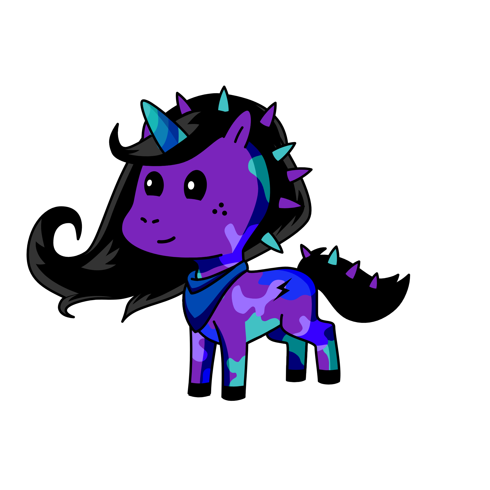 Luna, the unicorn