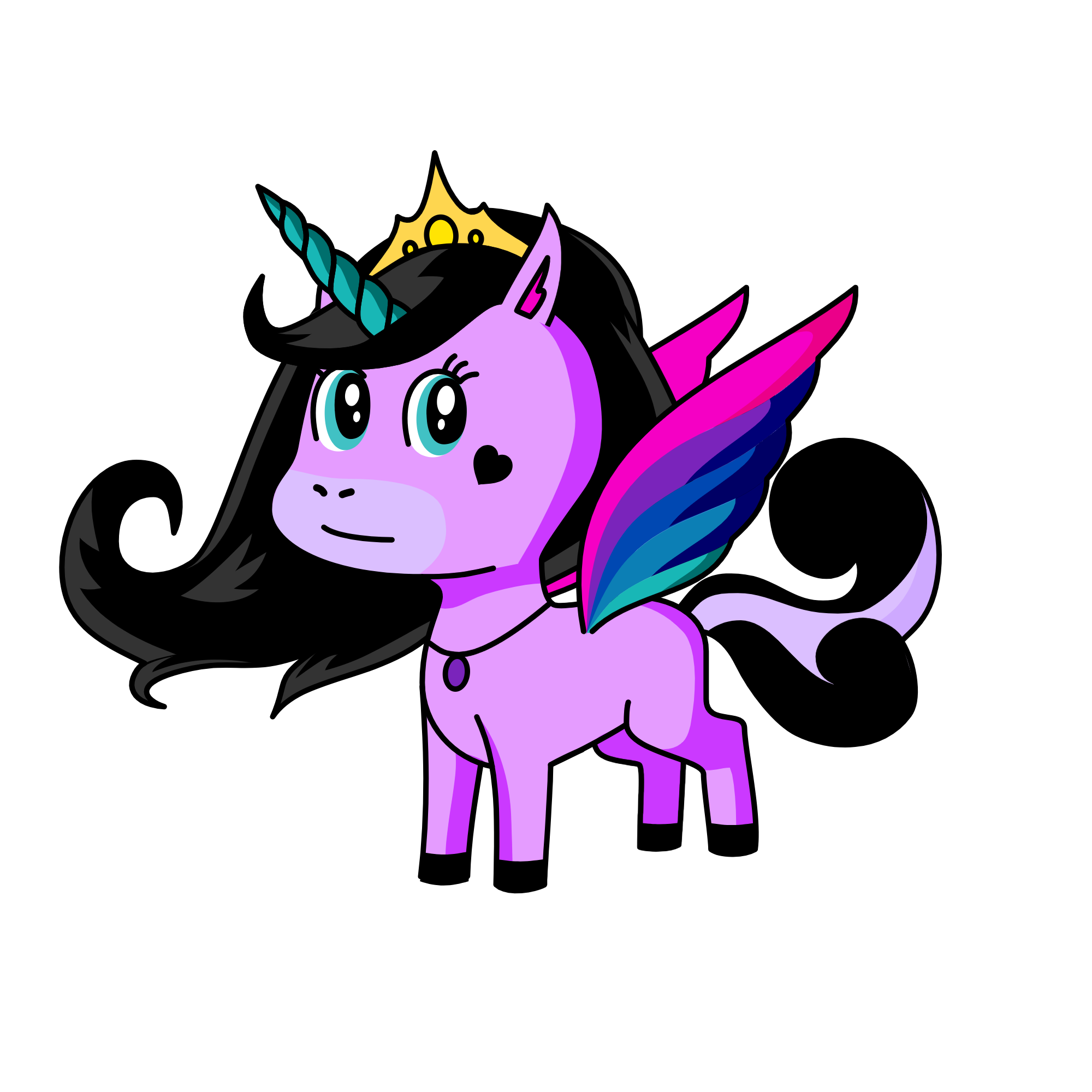 Sunshine, the unicorn