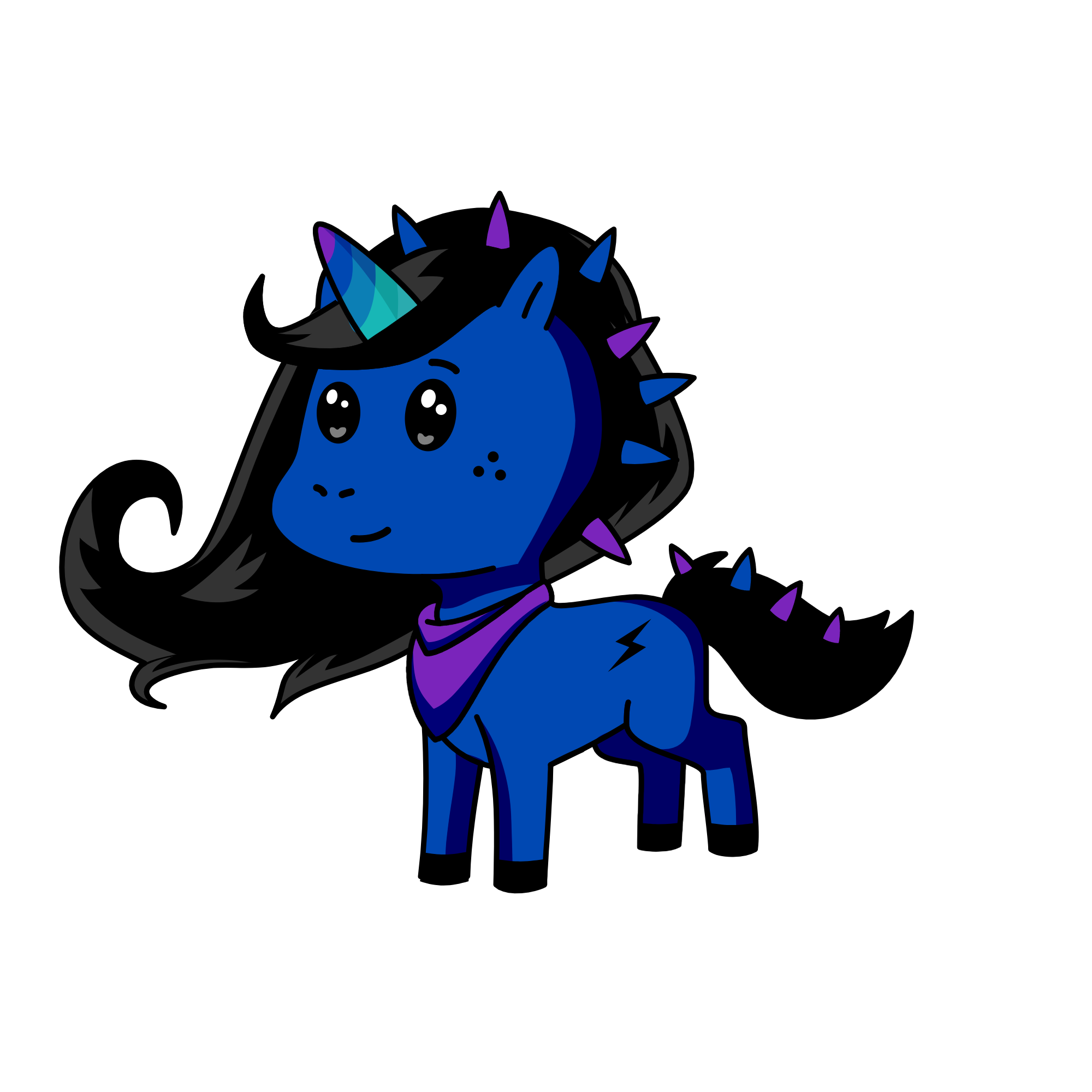 Streak, the unicorn