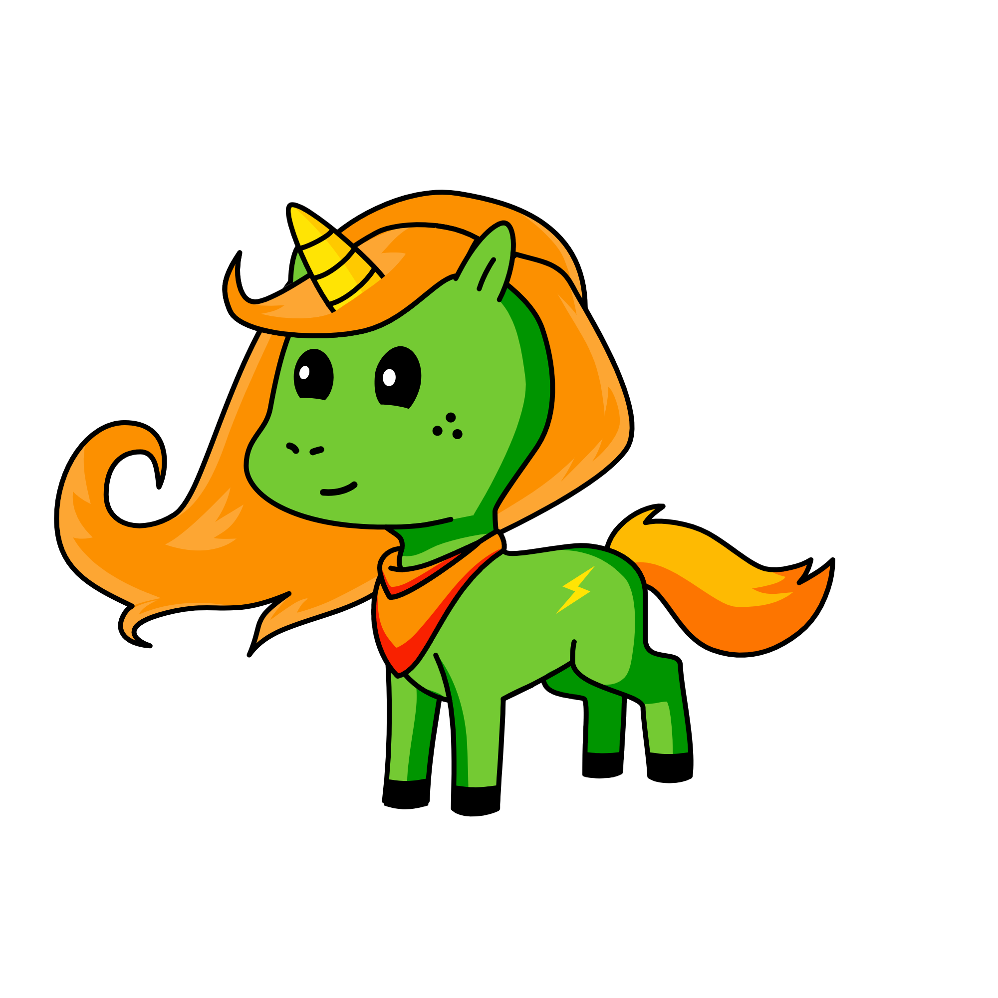 Zara, the unicorn