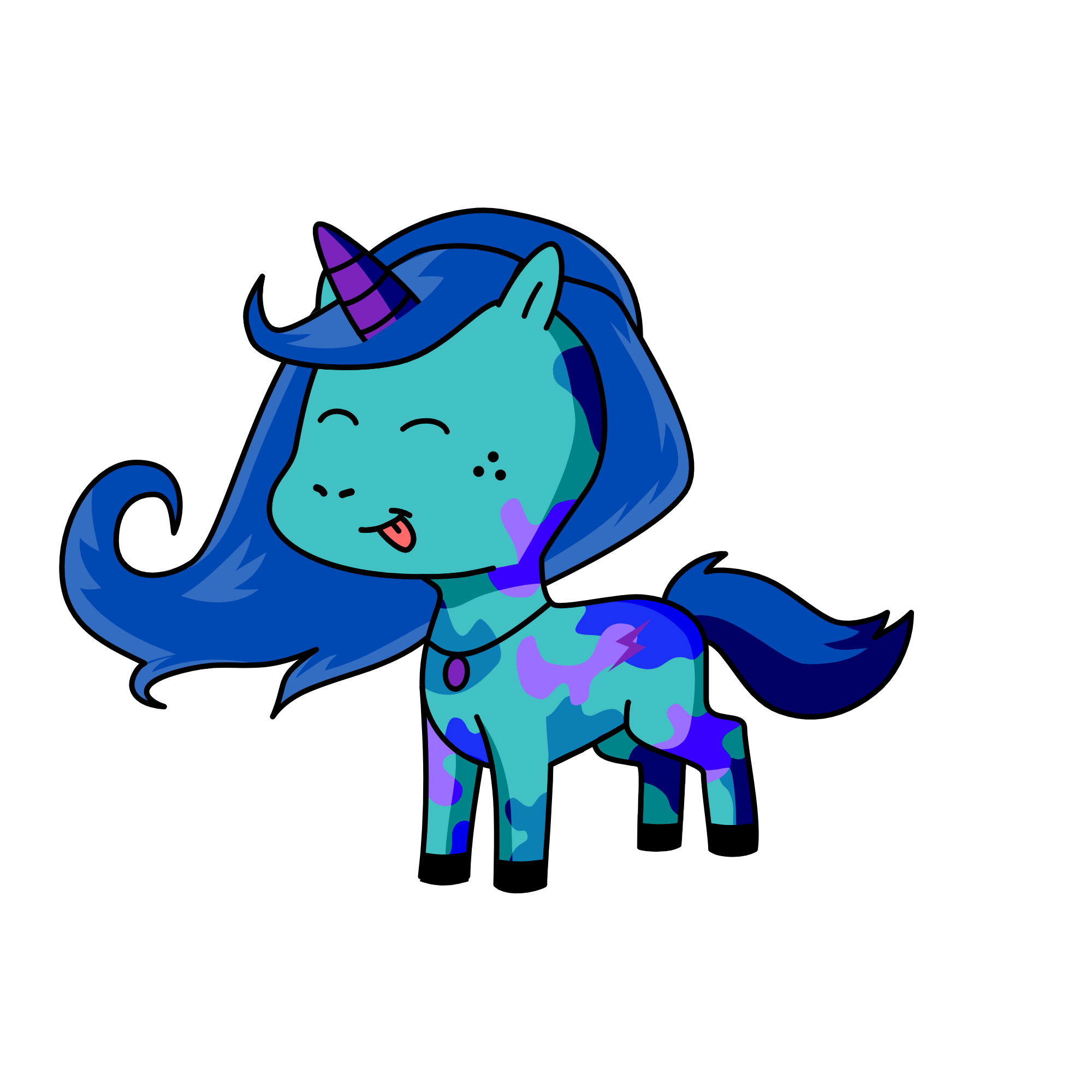 Moon, the unicorn