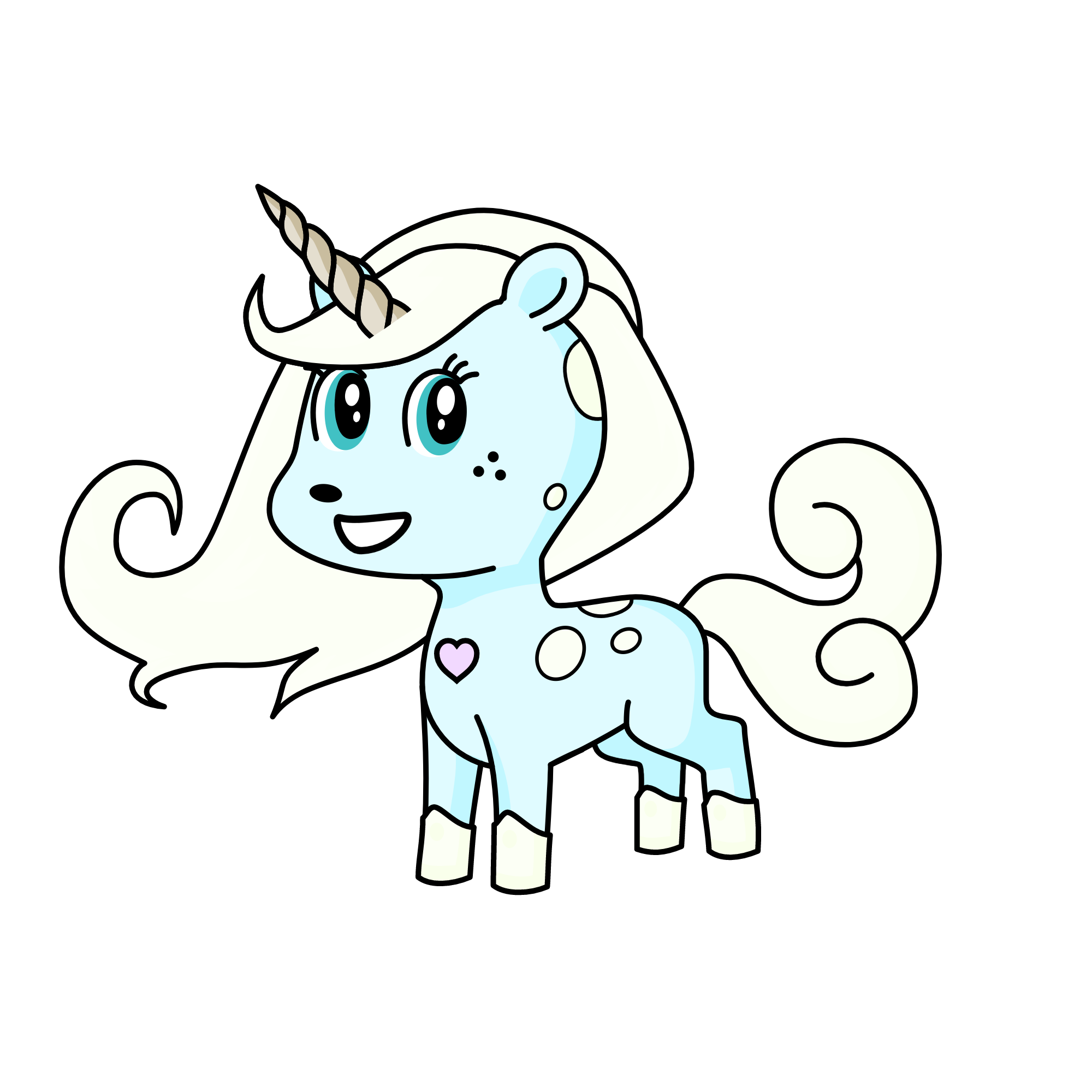 pearl, the unicorn