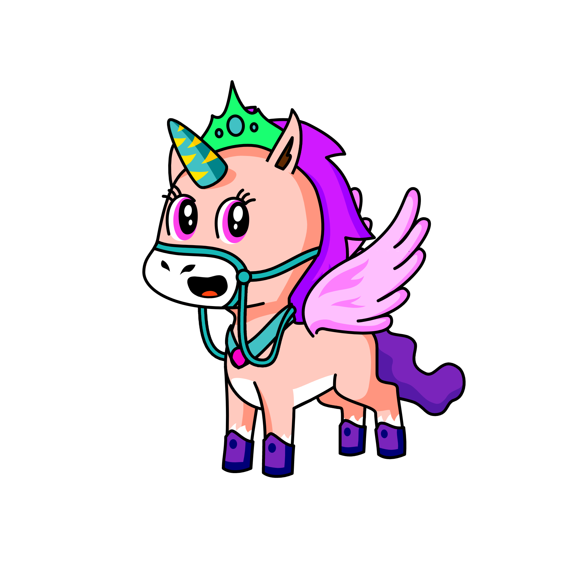 Violeta, the unicorn