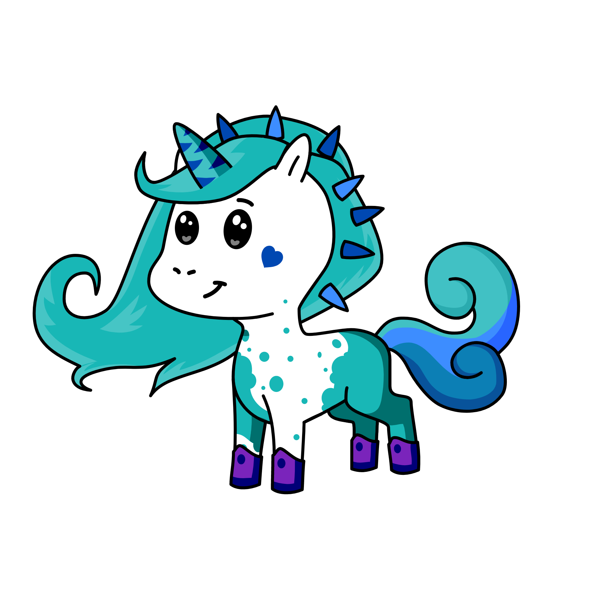spike, the unicorn