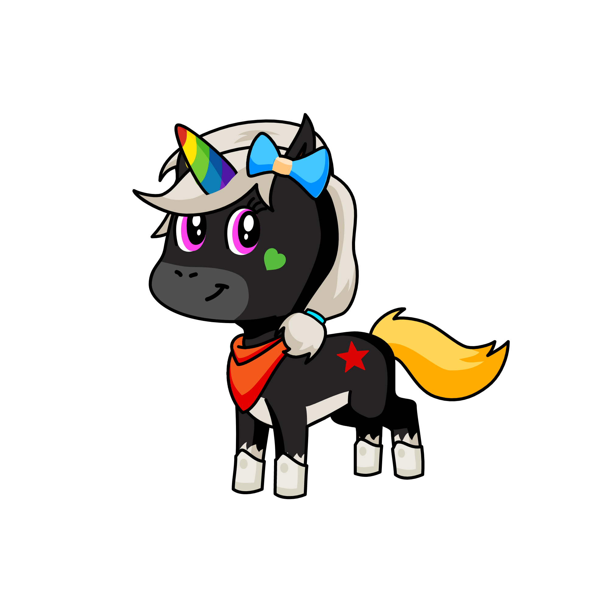 milton, the unicorn