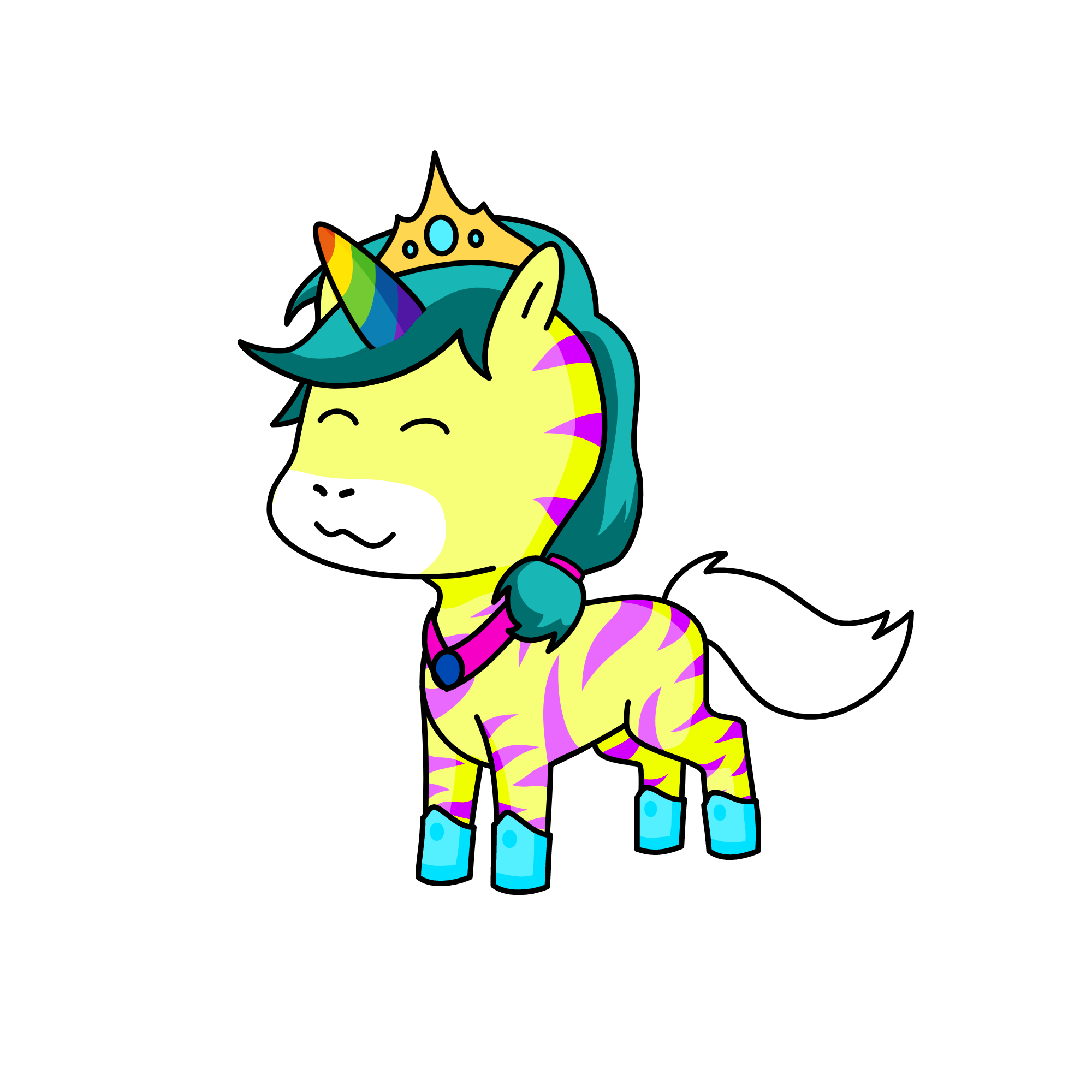 shine, the unicorn