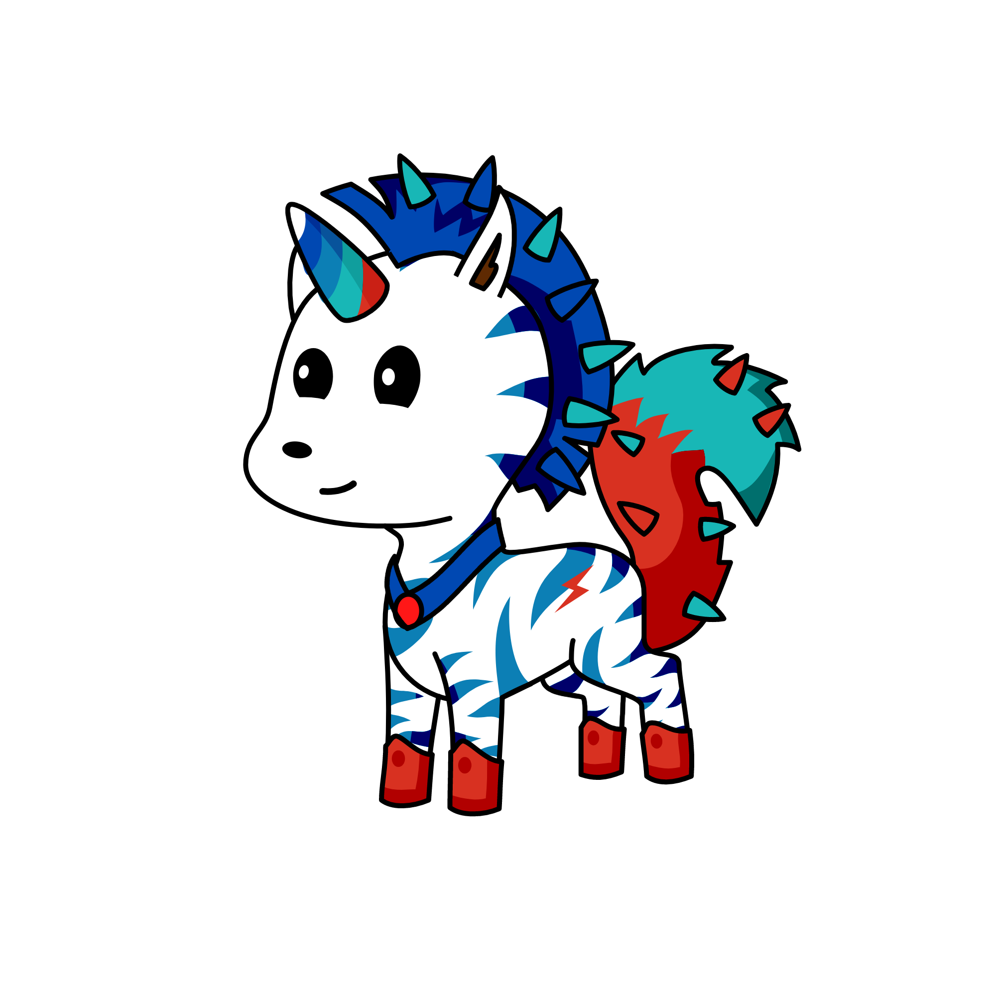 Sea Flash, the unicorn