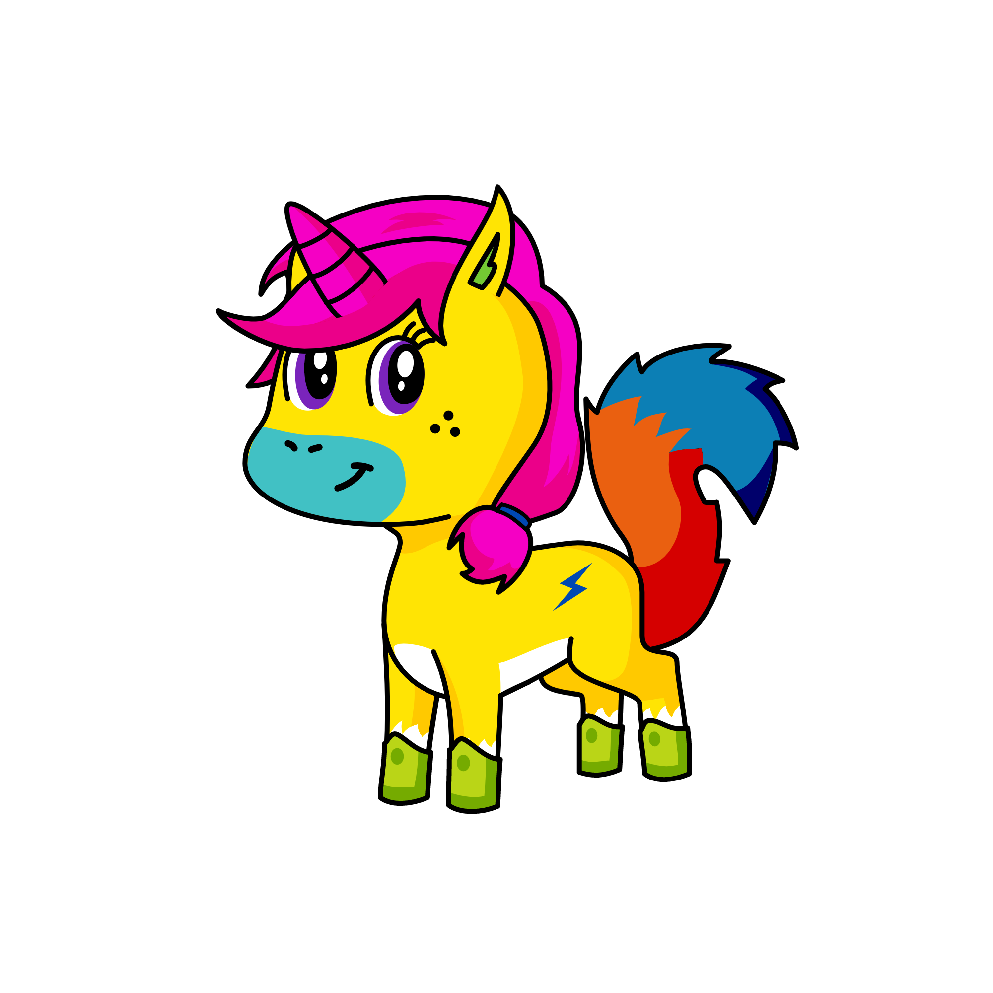lu lu, the unicorn