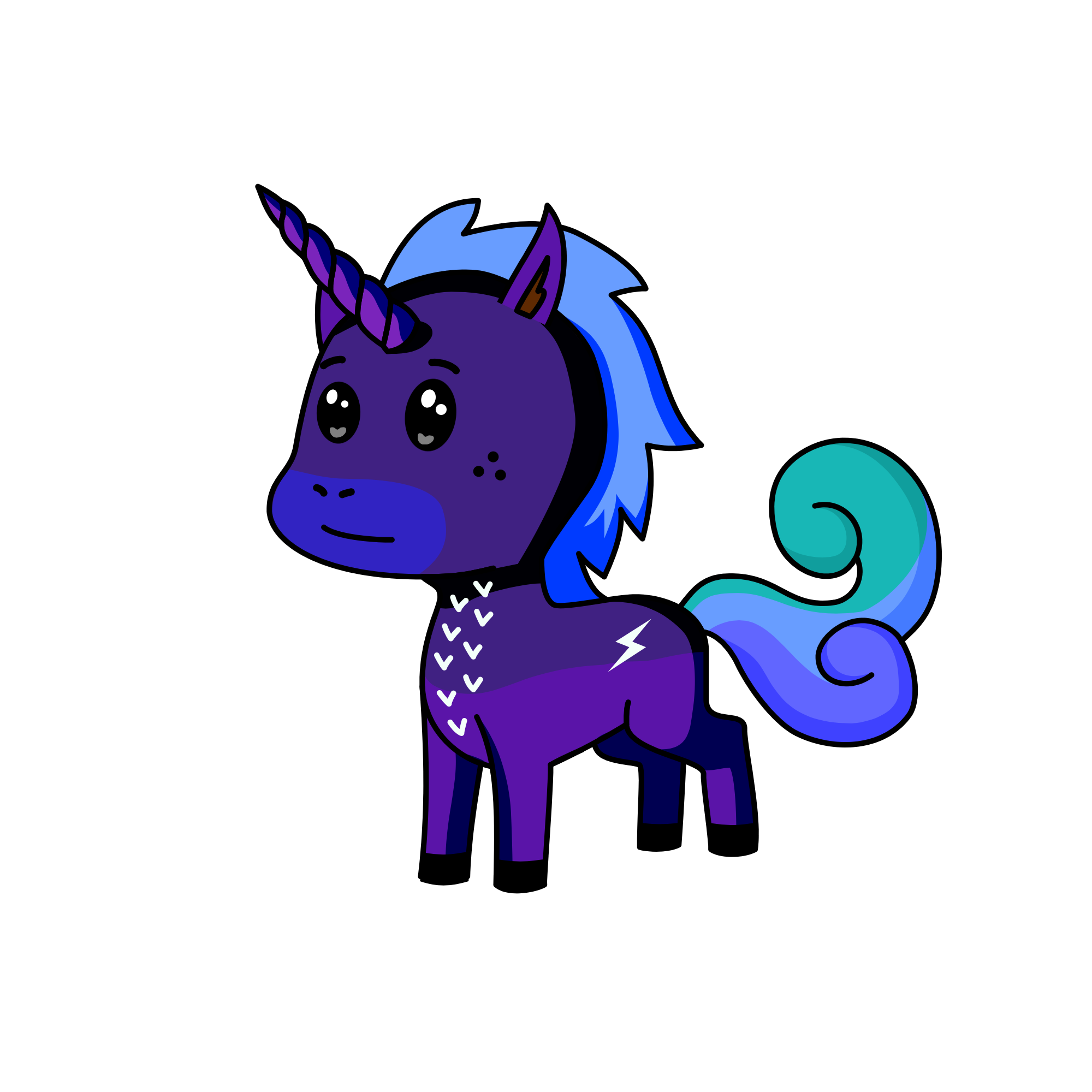 Misty, the unicorn