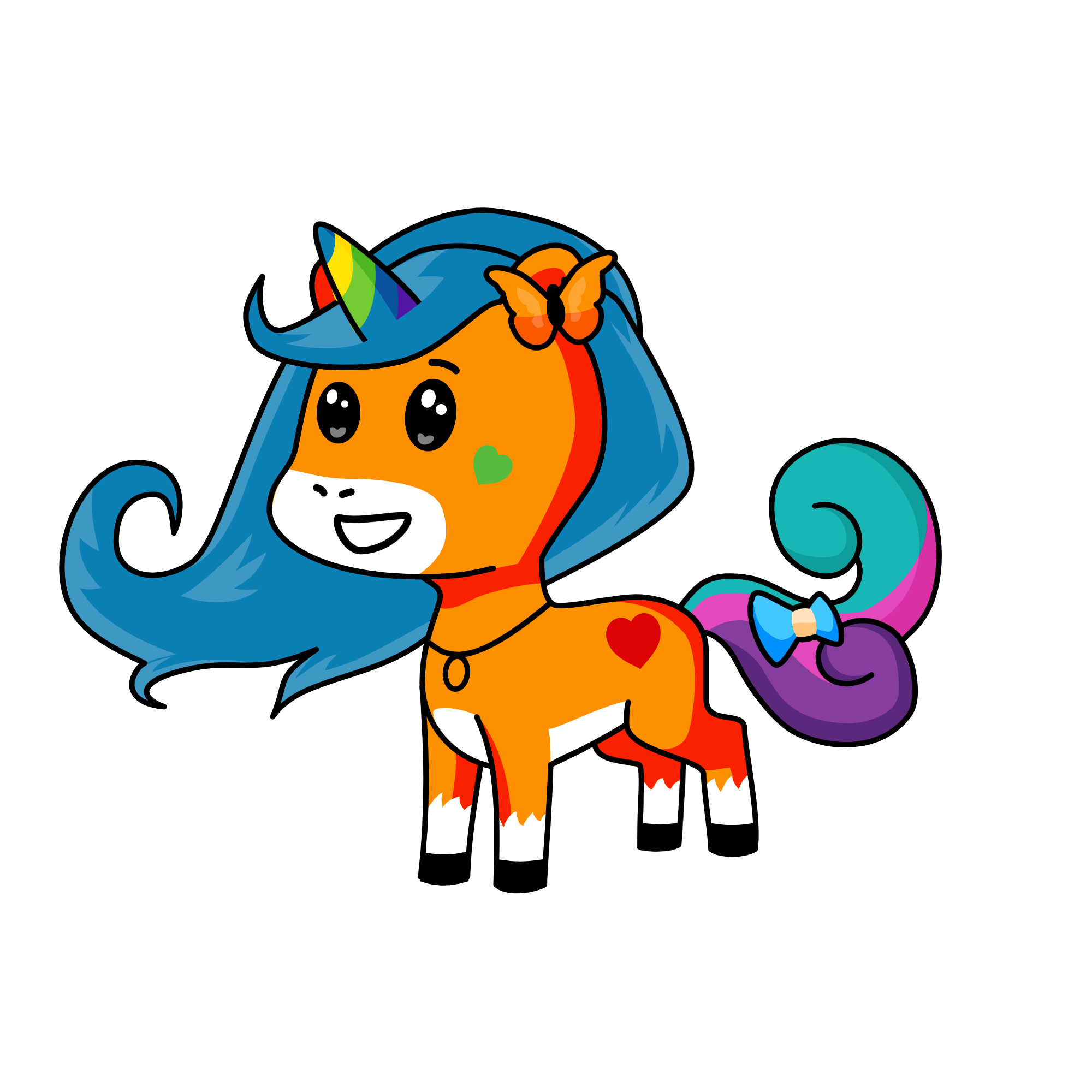 Luna, the unicorn