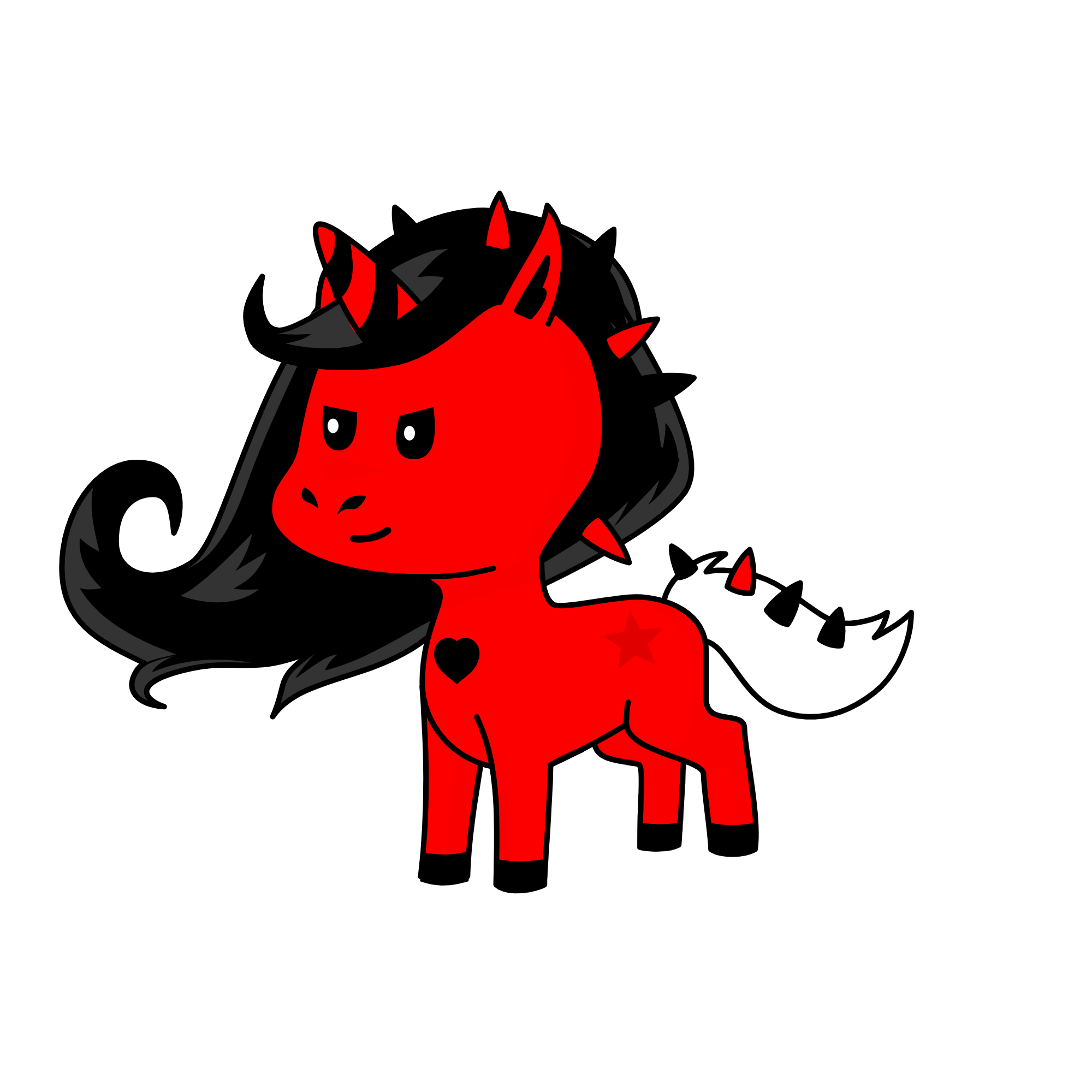 HAHAHA TODAY LOS ANGELES TOMORROW THE WORLD, the unicorn