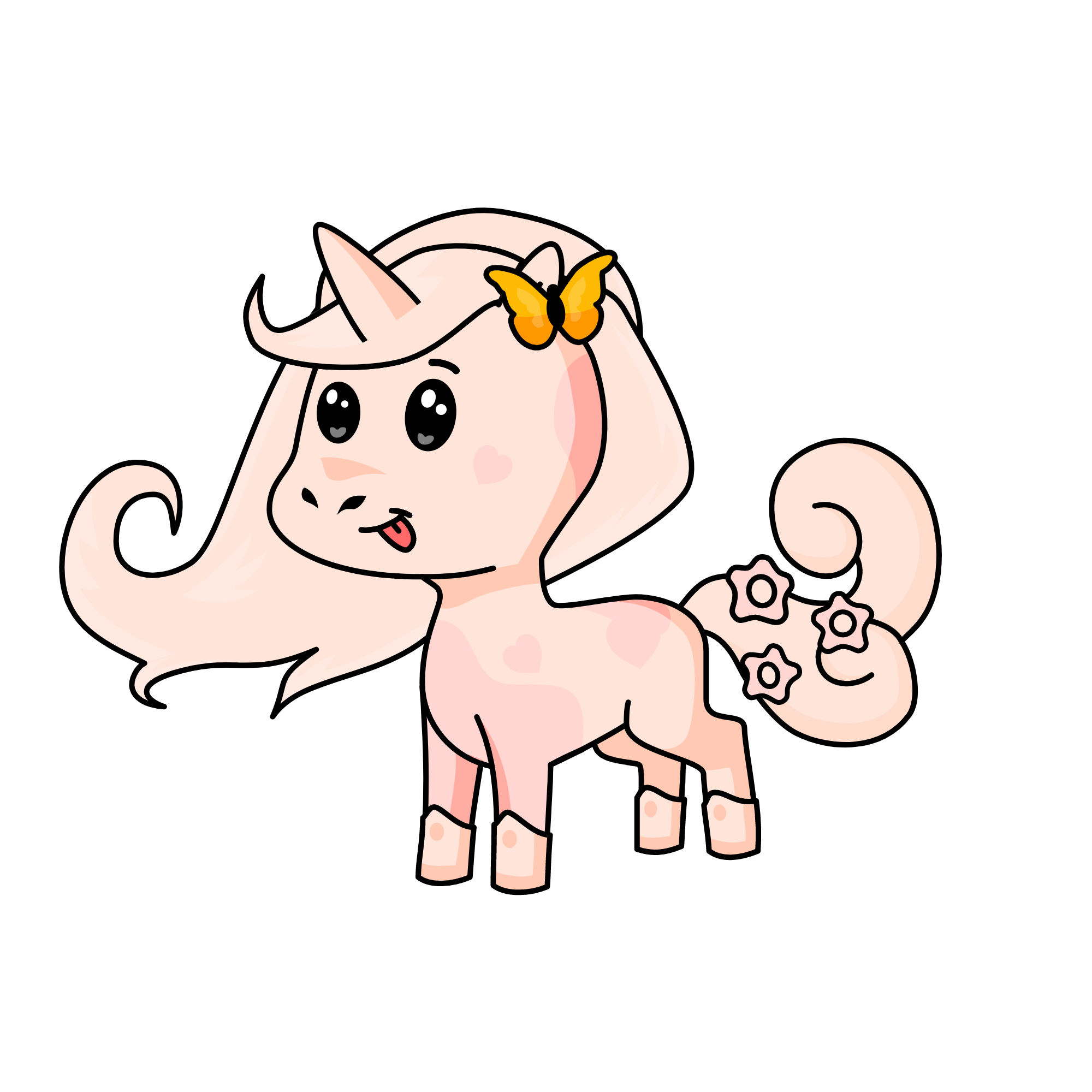 pinky de unicorn needs wings so she can fly off the ground be free(anothr yonicon continues song), the unicorn