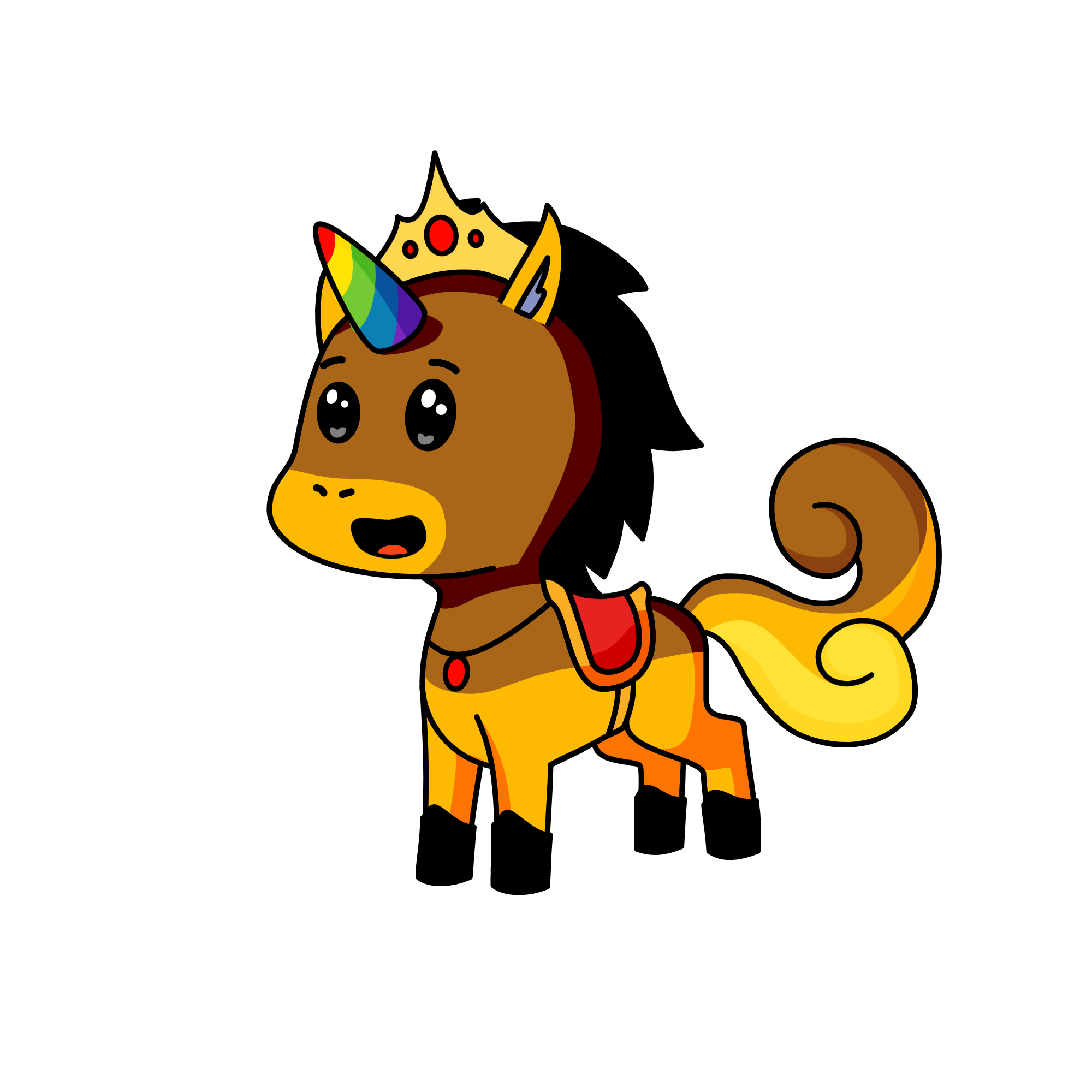 King Legendary , the unicorn