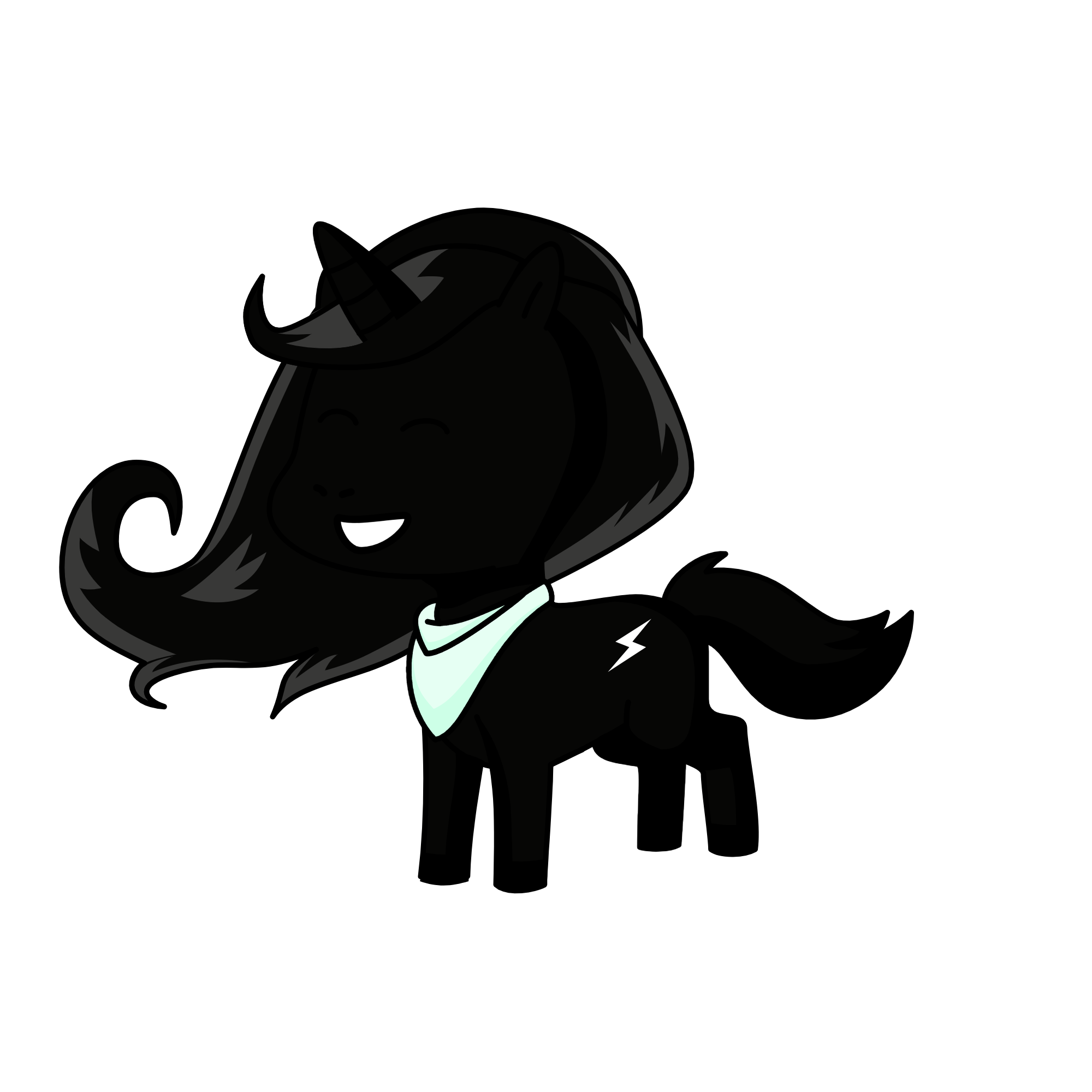 Shadow, the unicorn