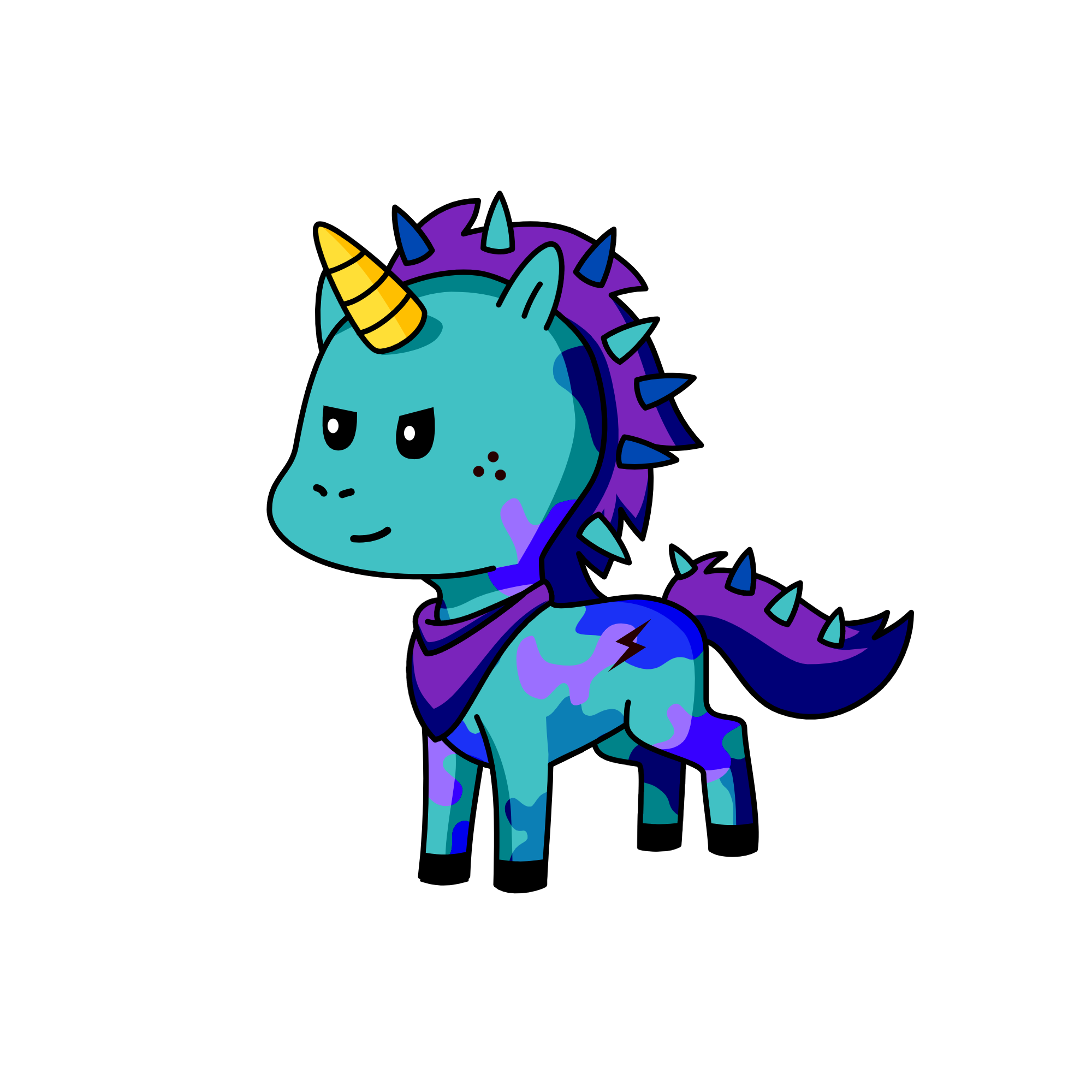 Flake, the unicorn