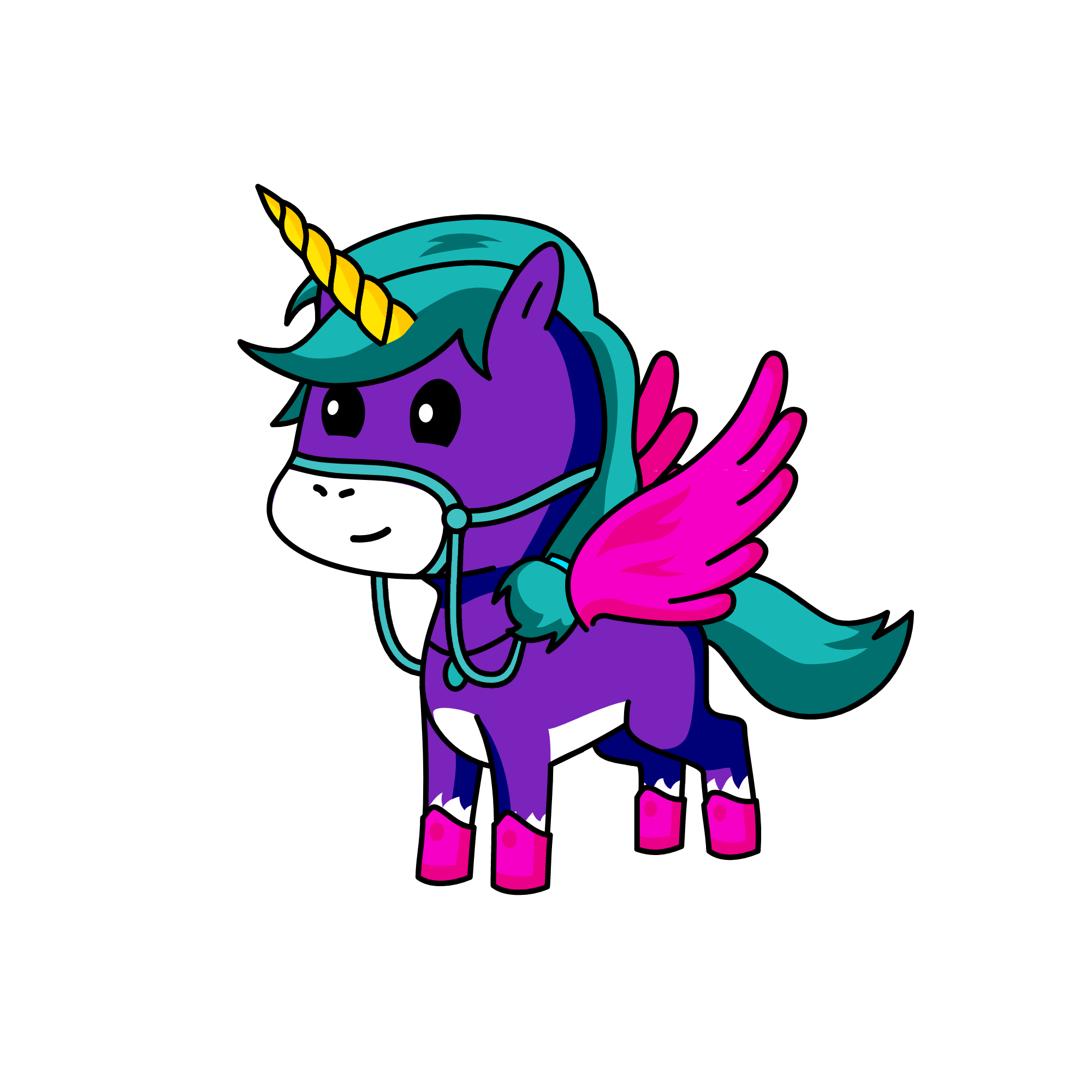 Princess Pegasus, the unicorn