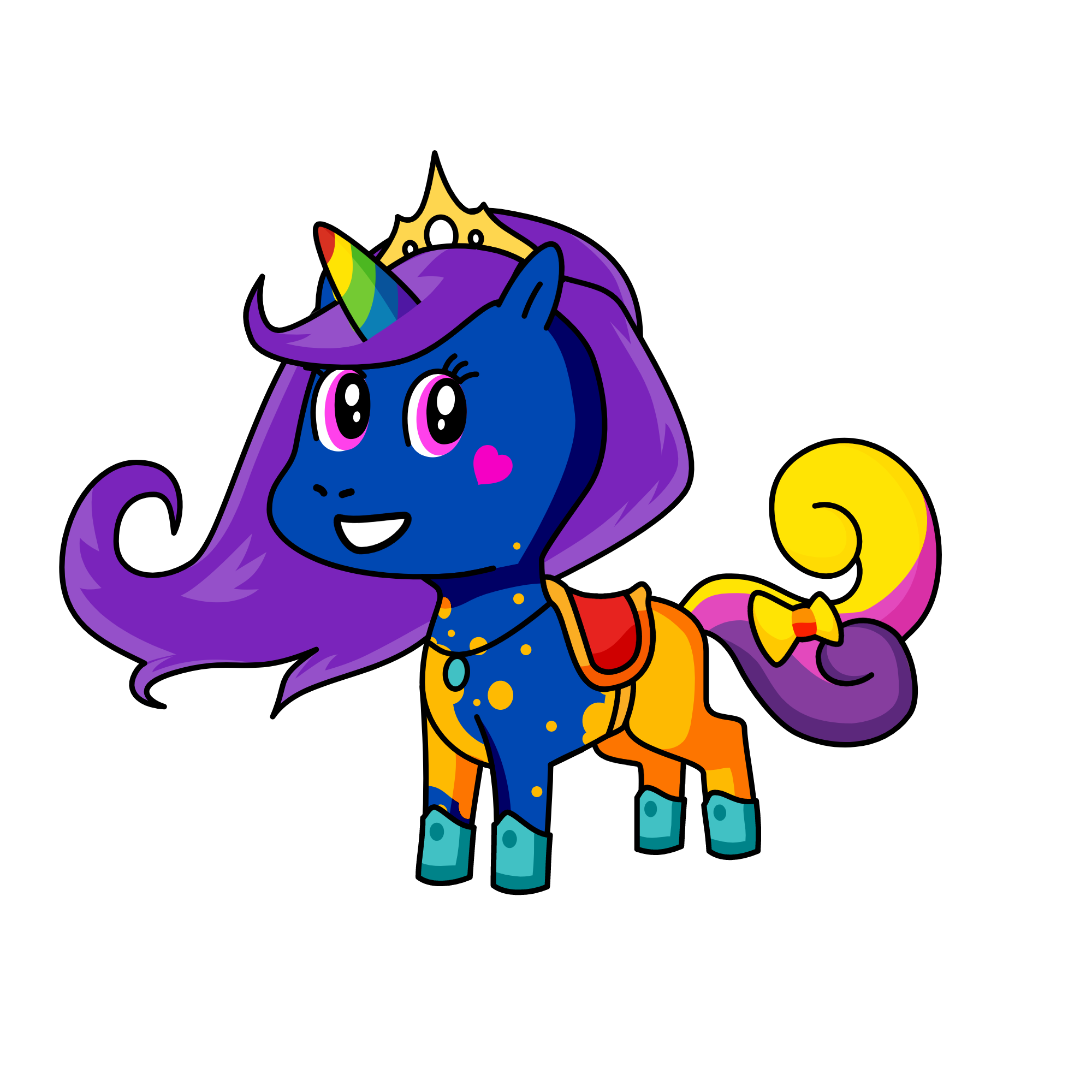 Magic, the unicorn