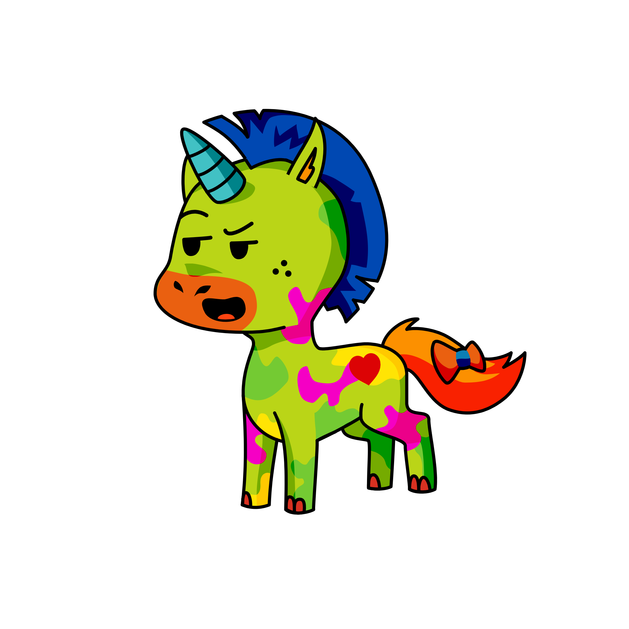 Weirdo , the unicorn