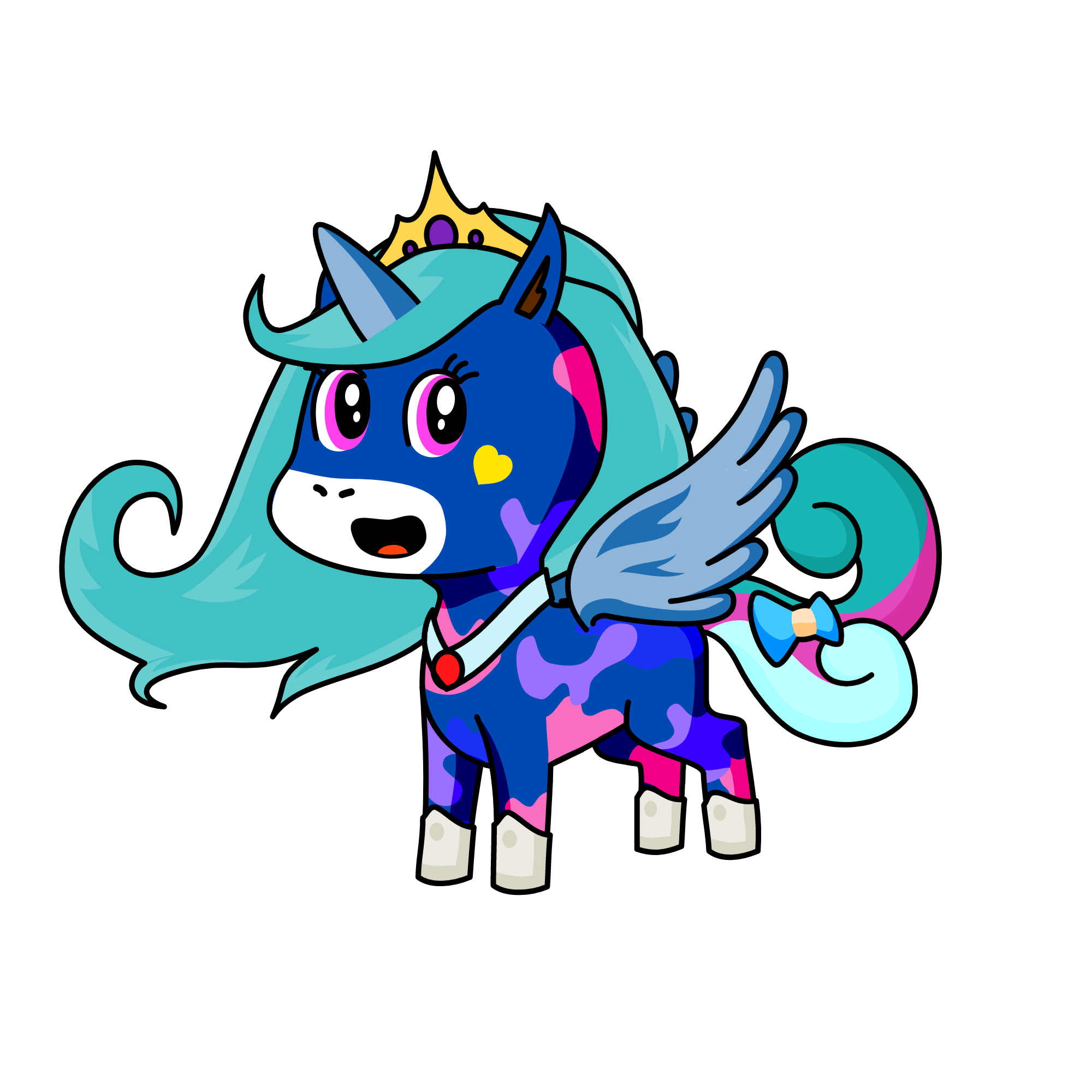 Dream pony, the unicorn