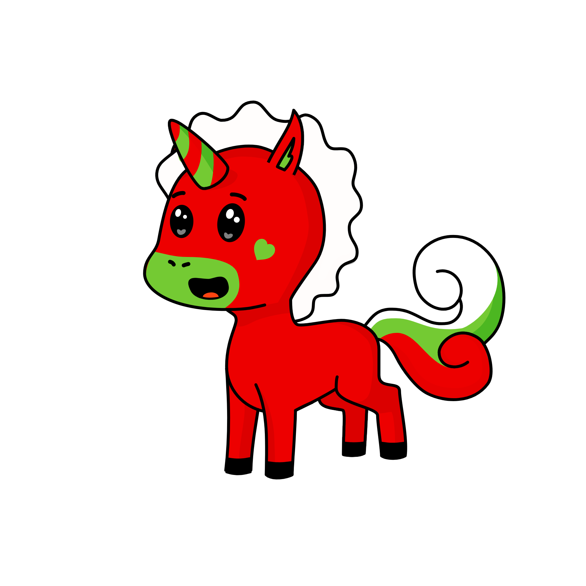 Jolly, the unicorn