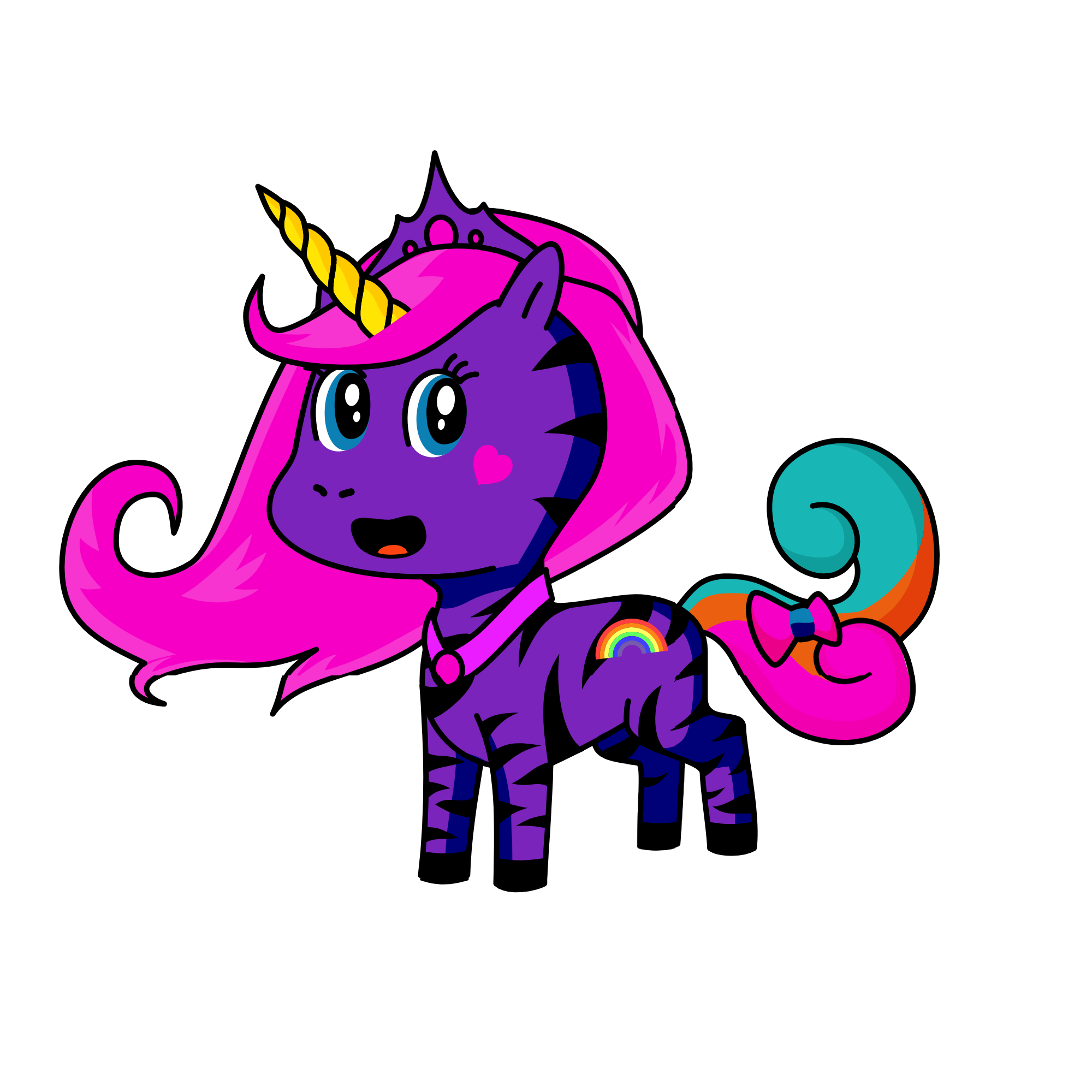 Sparkle Lily, the unicorn