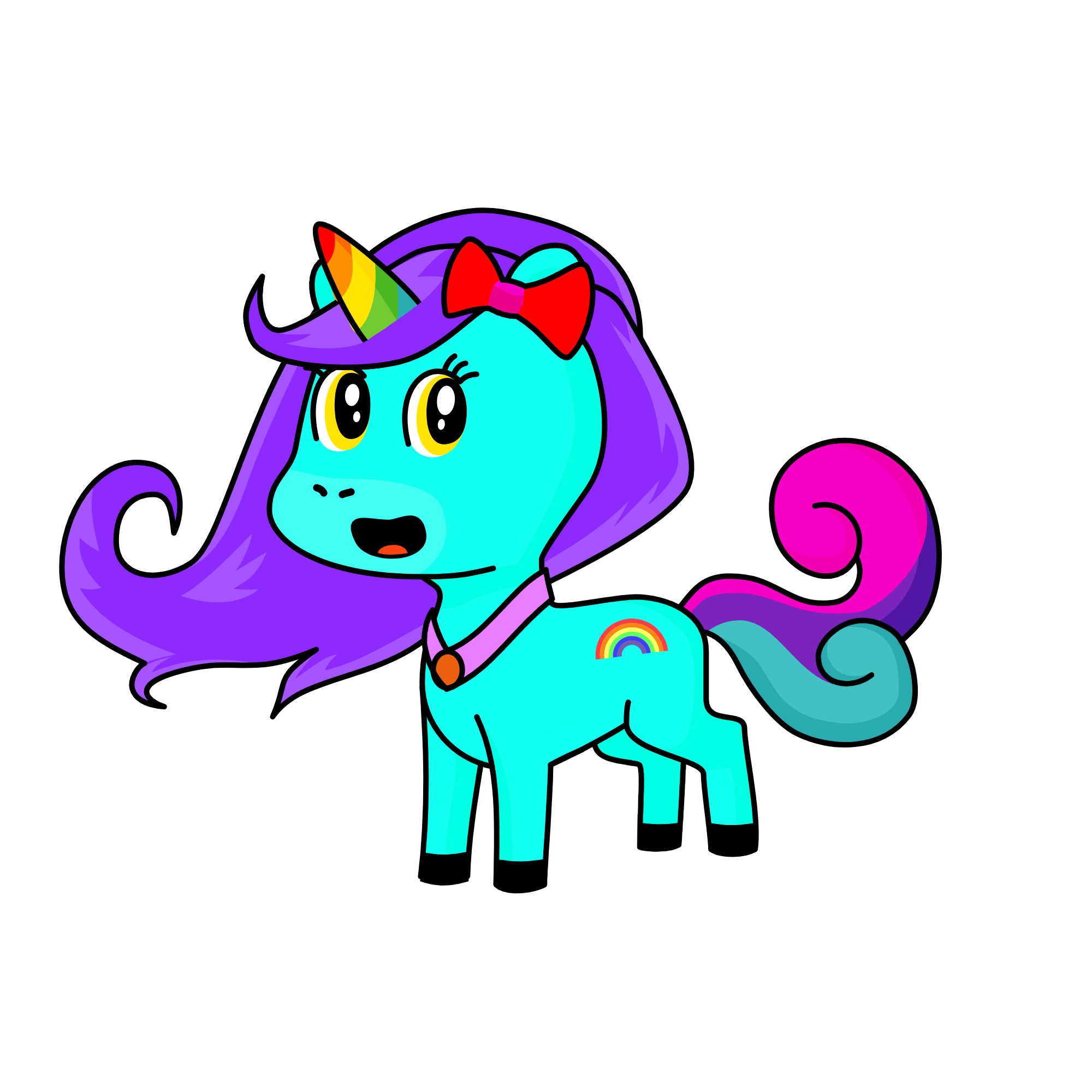 Cutie, the unicorn