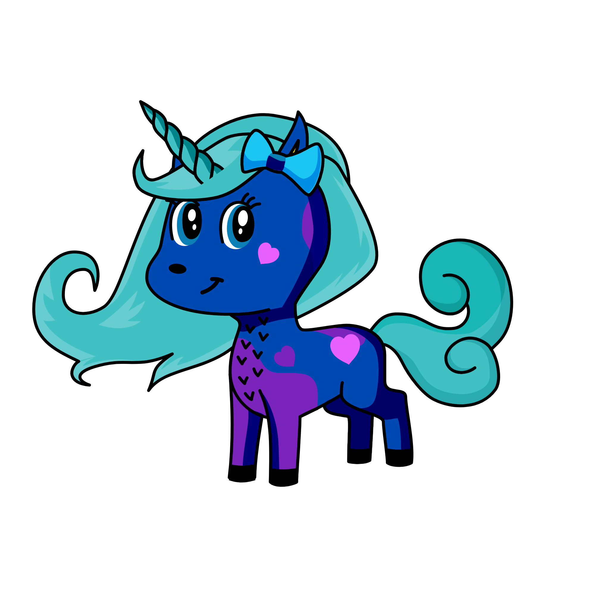 Fly, the unicorn