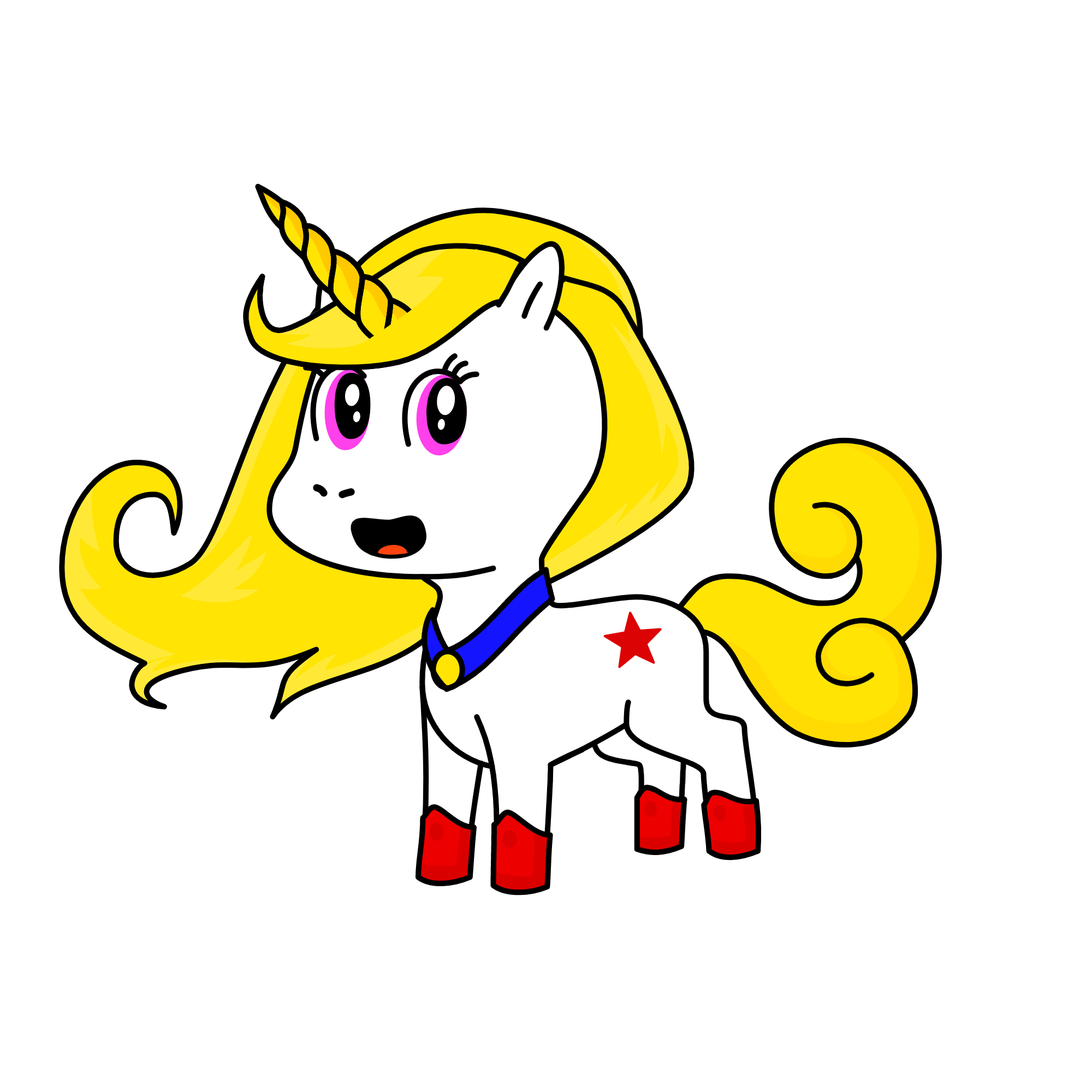 sailor moon, the unicorn