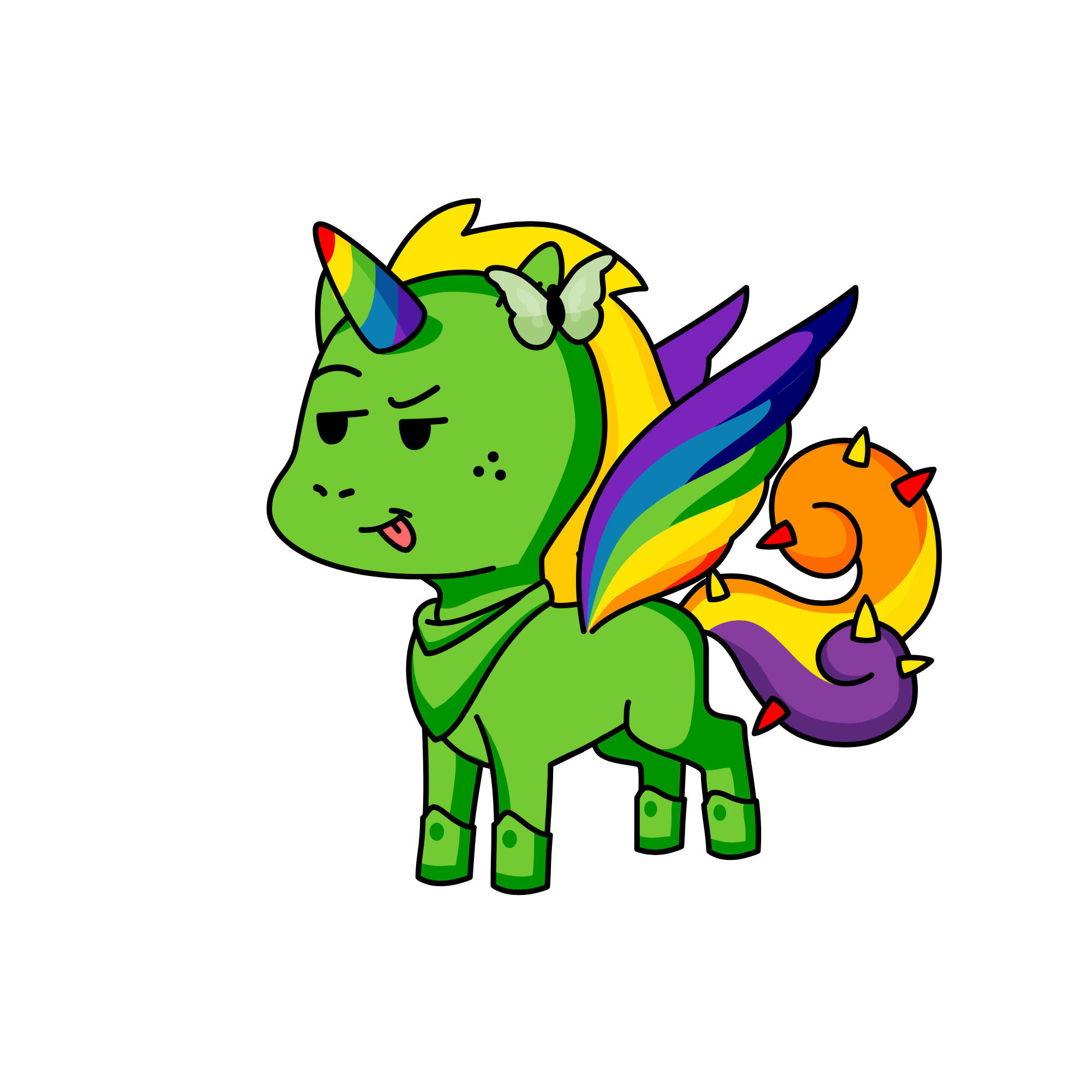 Butterfly, the unicorn