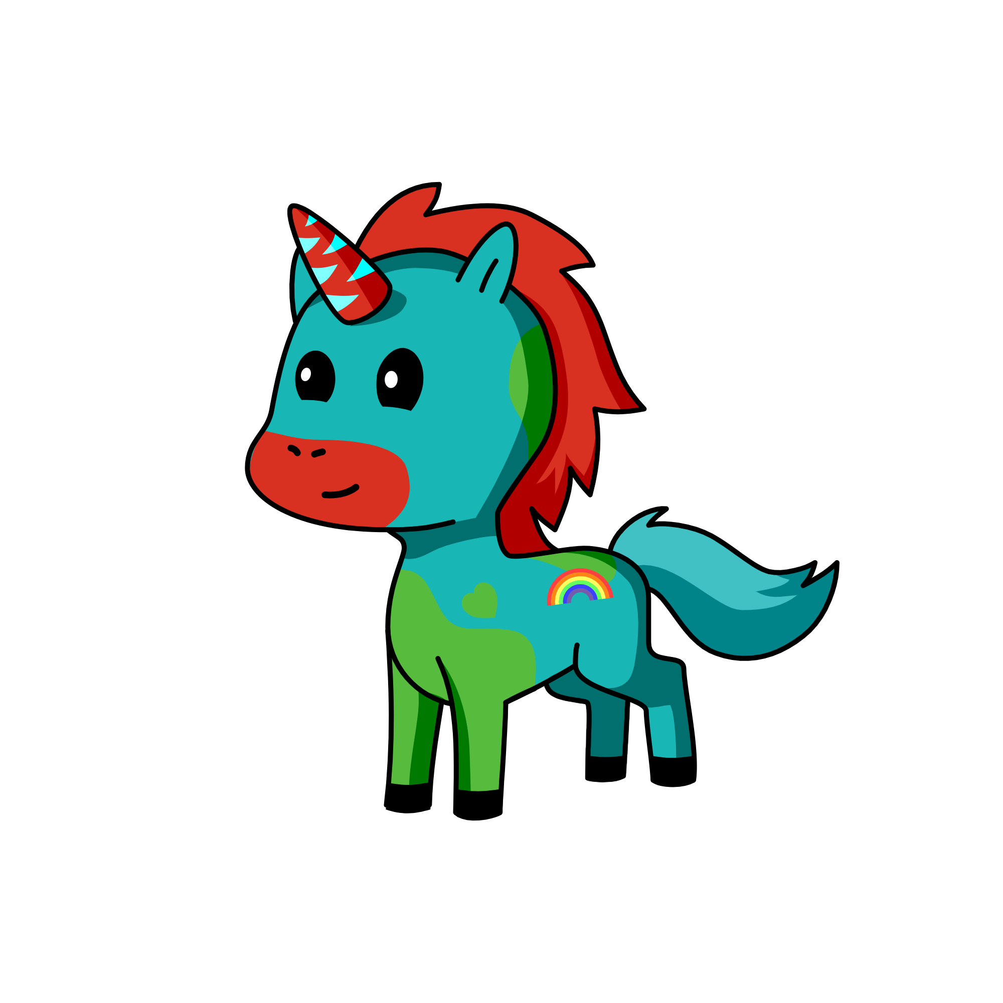 cool pony, the unicorn