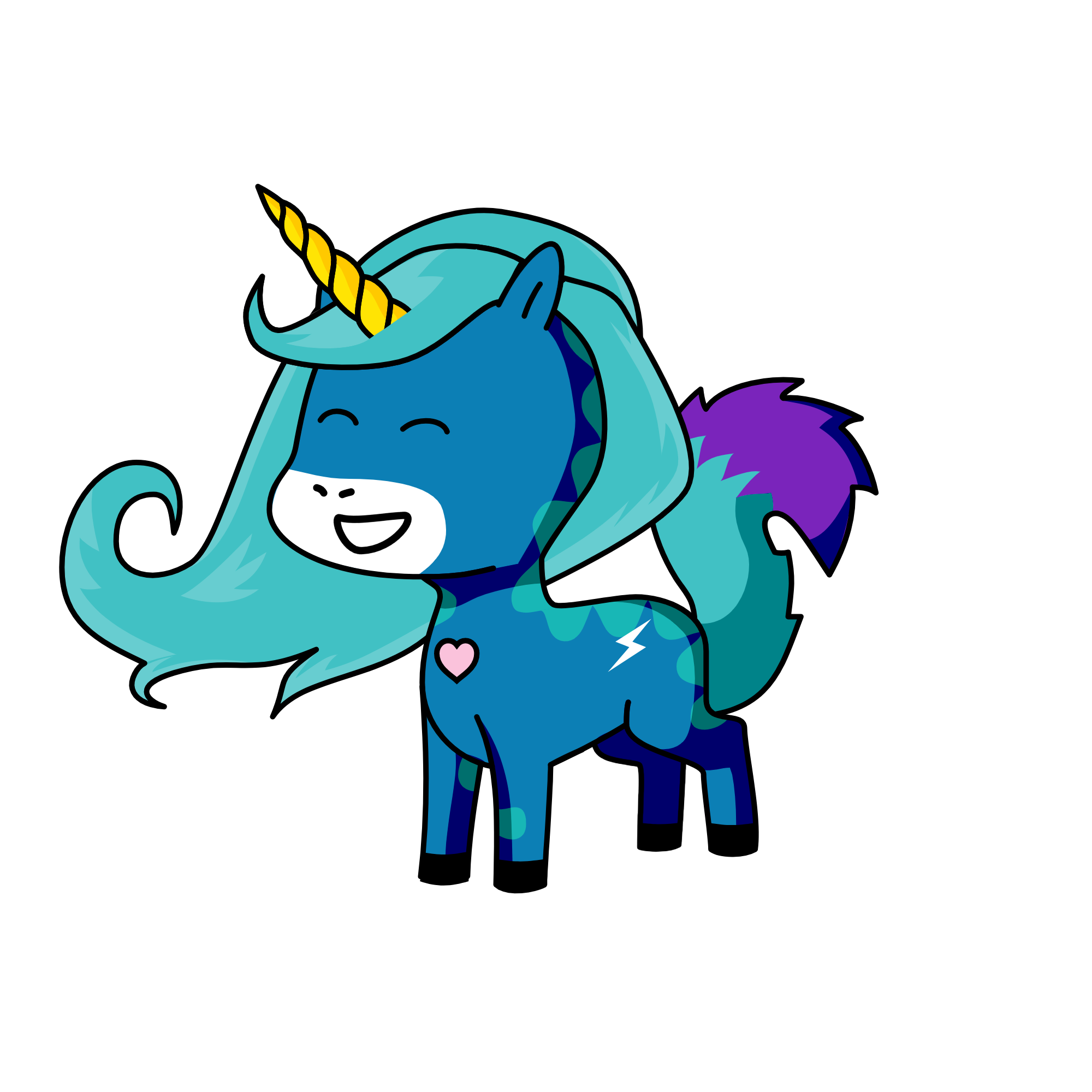 Dory, the unicorn