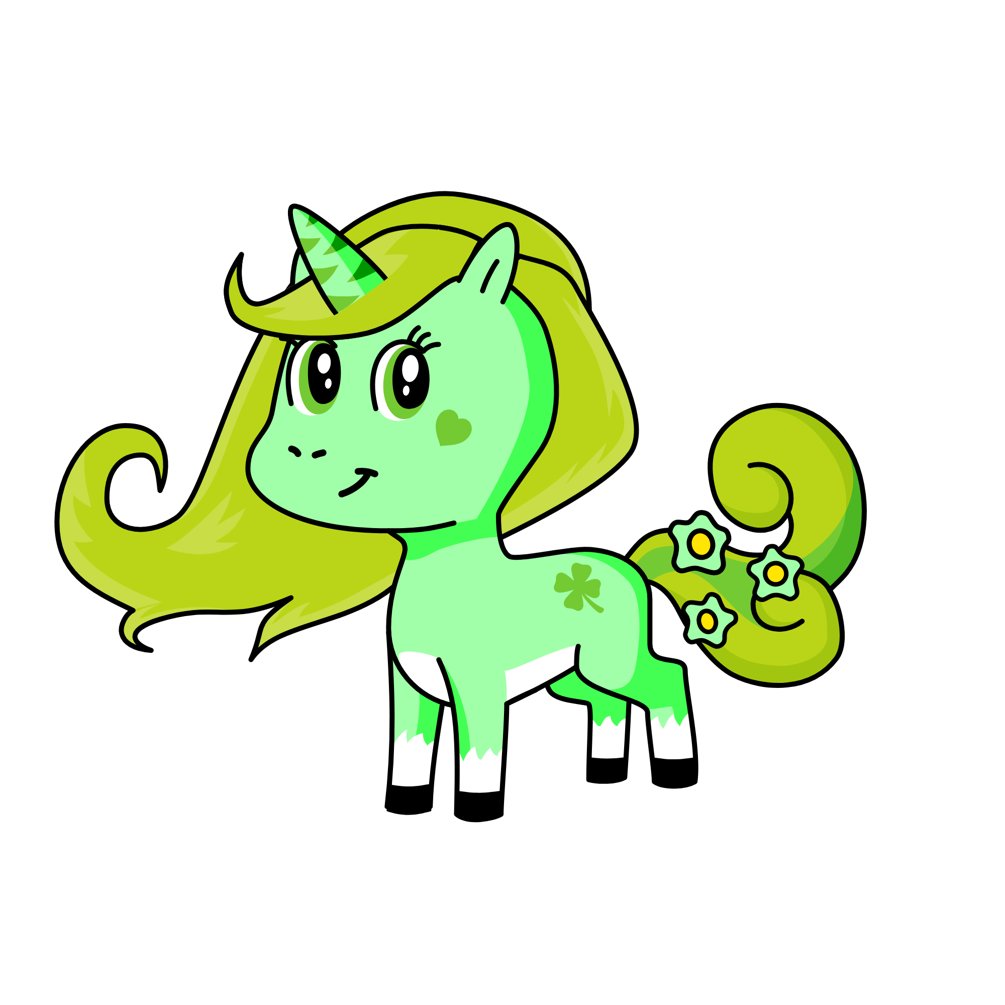 Princess Leafy, the unicorn