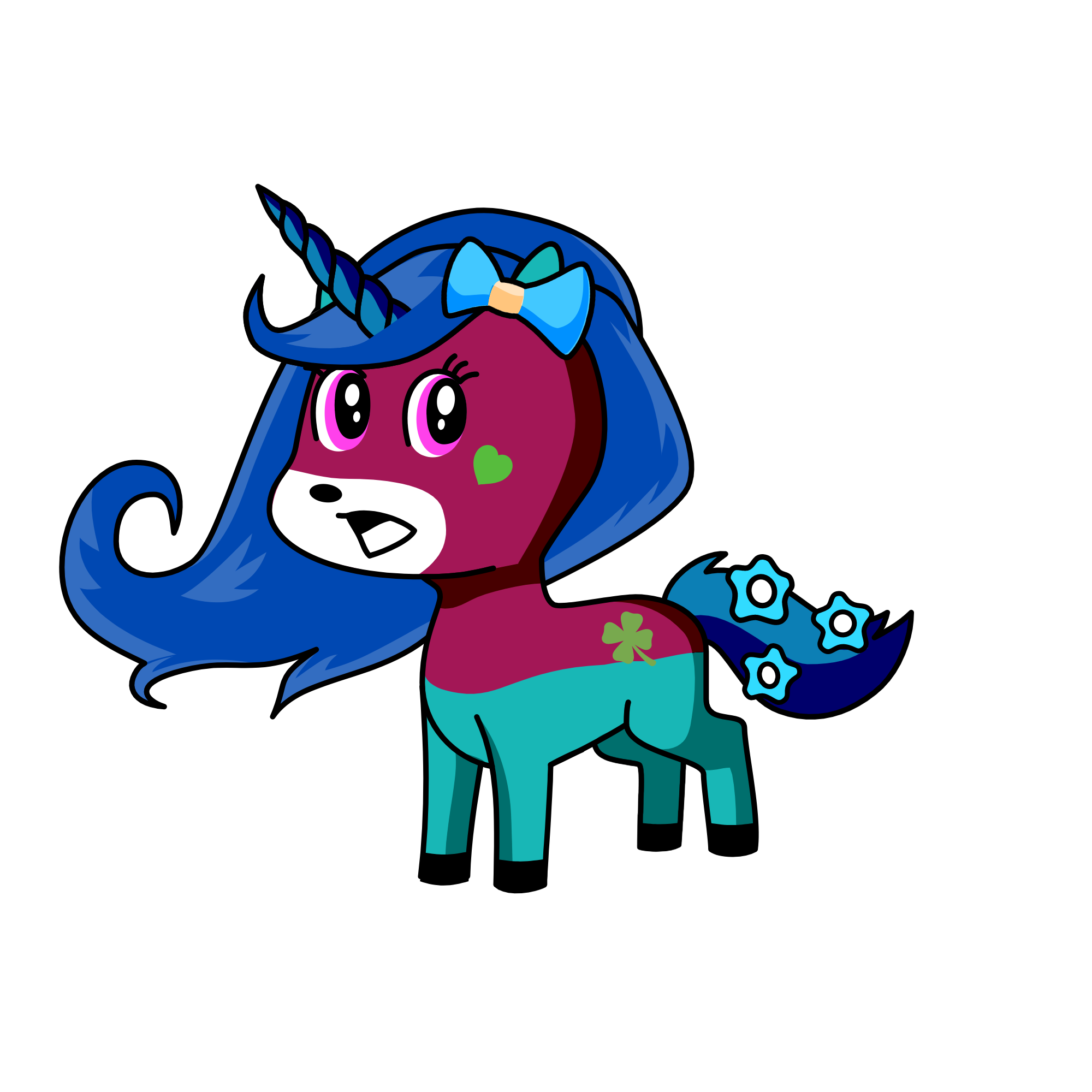 Midnight, the unicorn