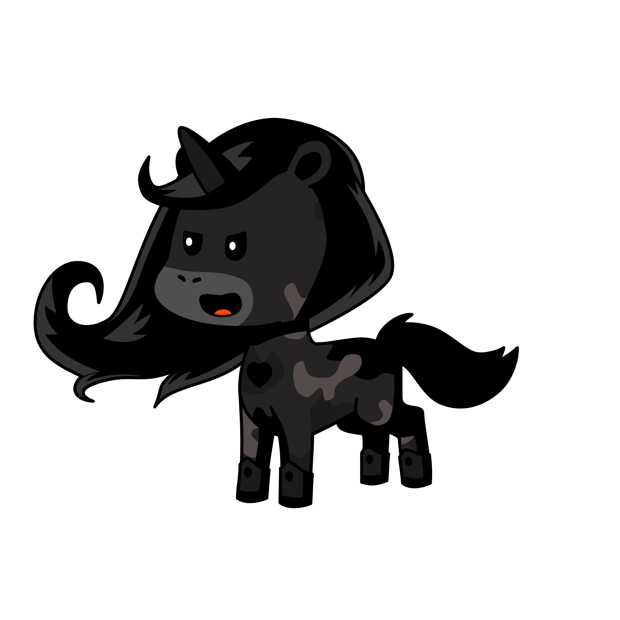 Nightmare, the unicorn