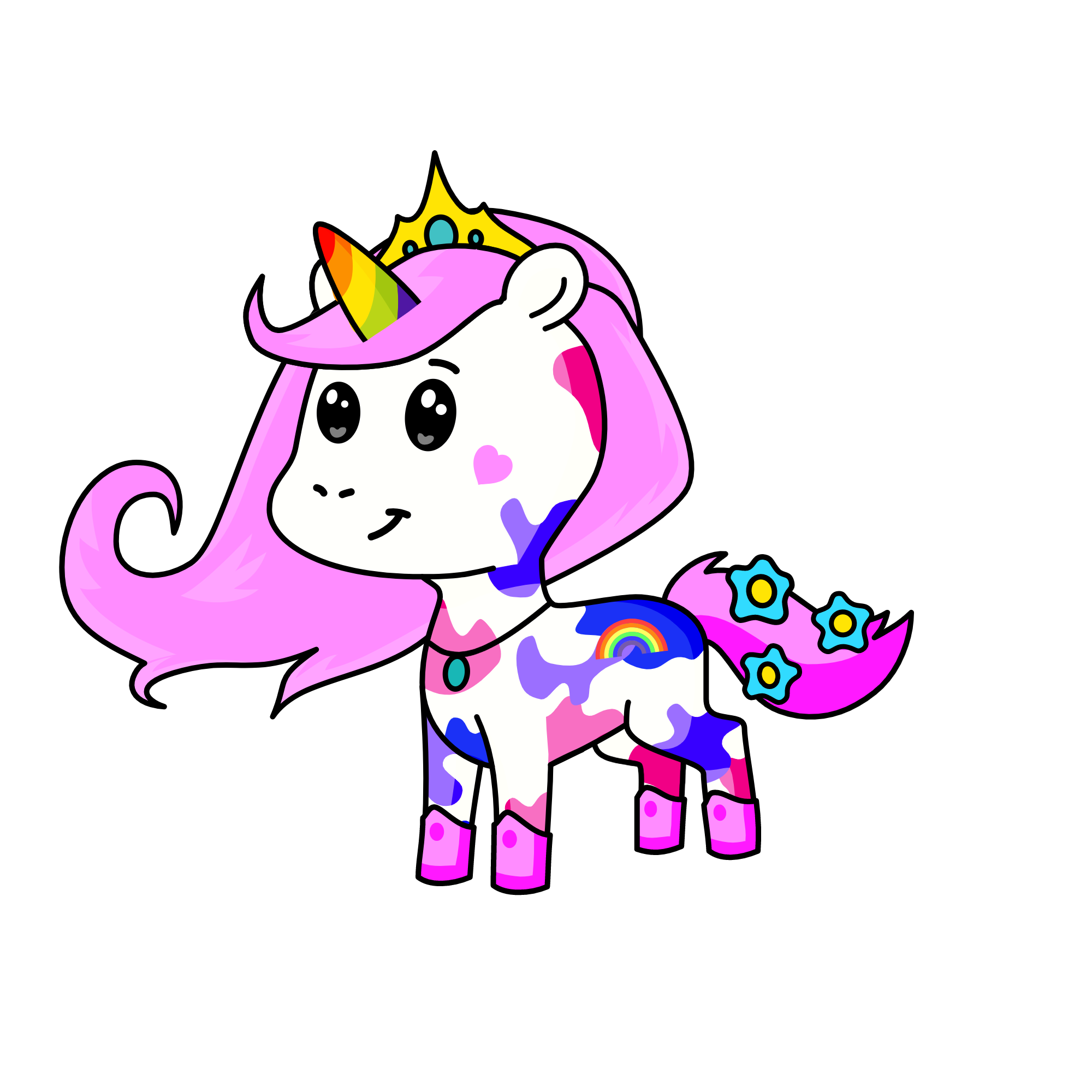 Buttercup, the unicorn