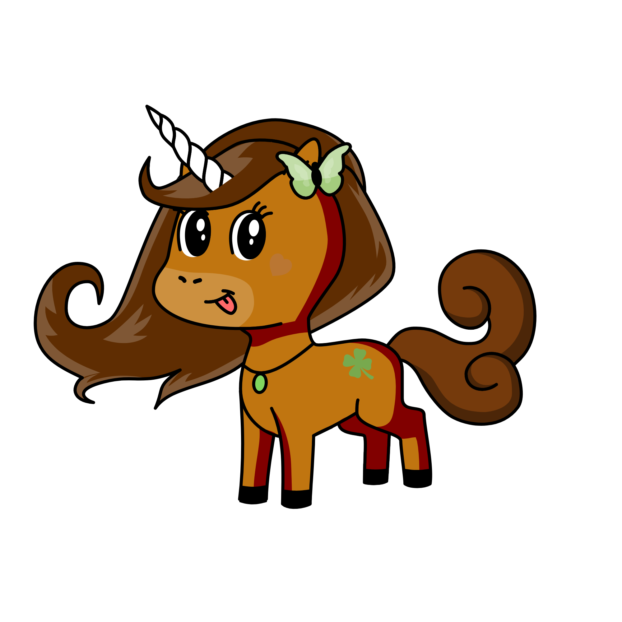 Clover, the unicorn