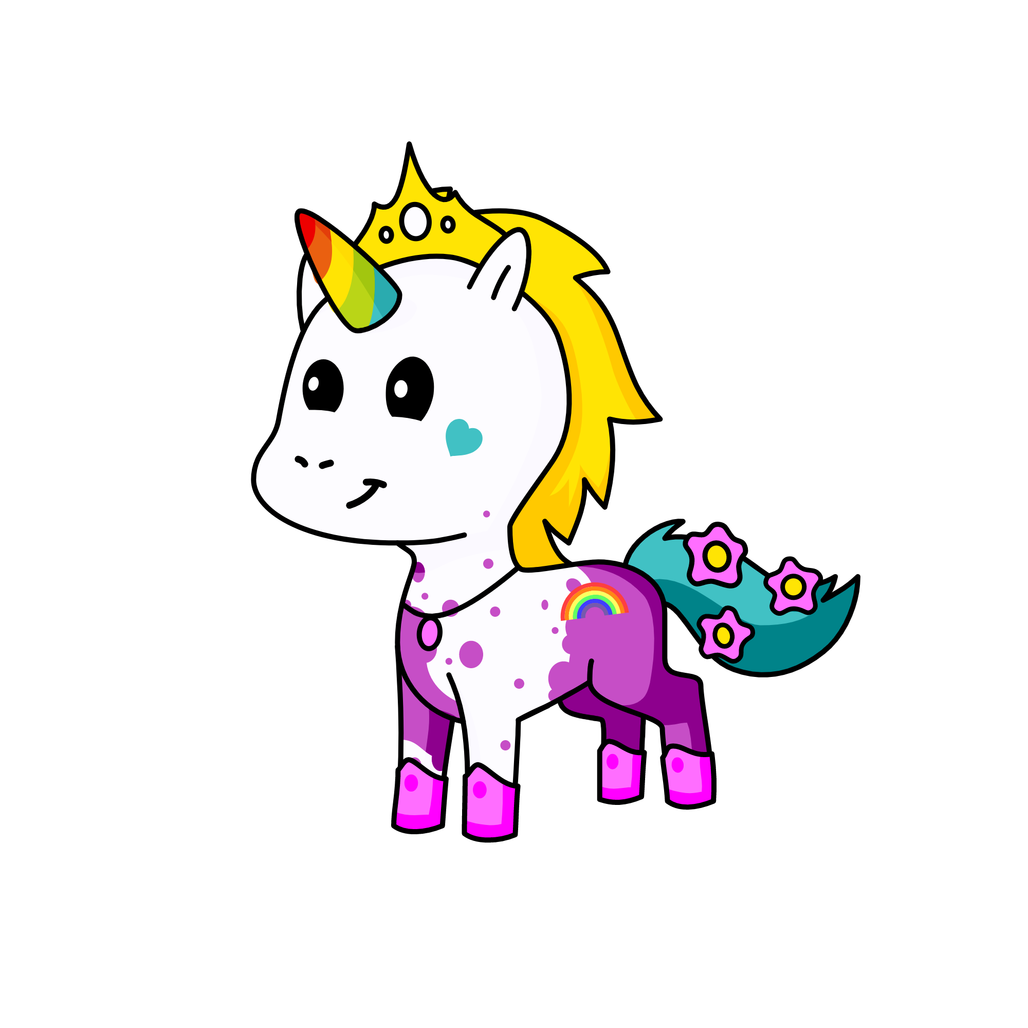 Shine, the unicorn