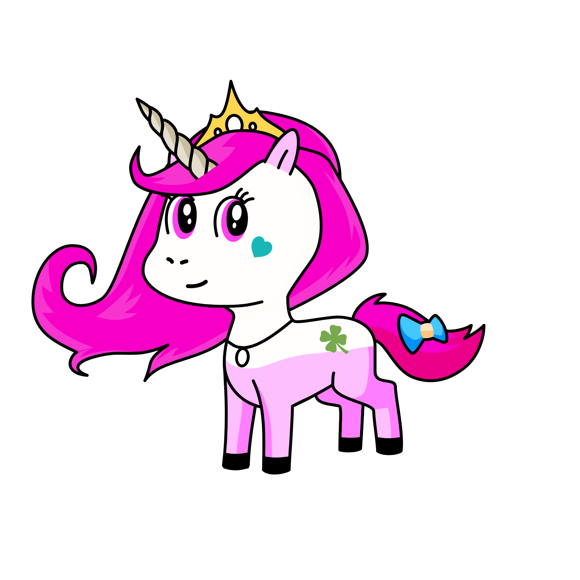 Clouder, the unicorn