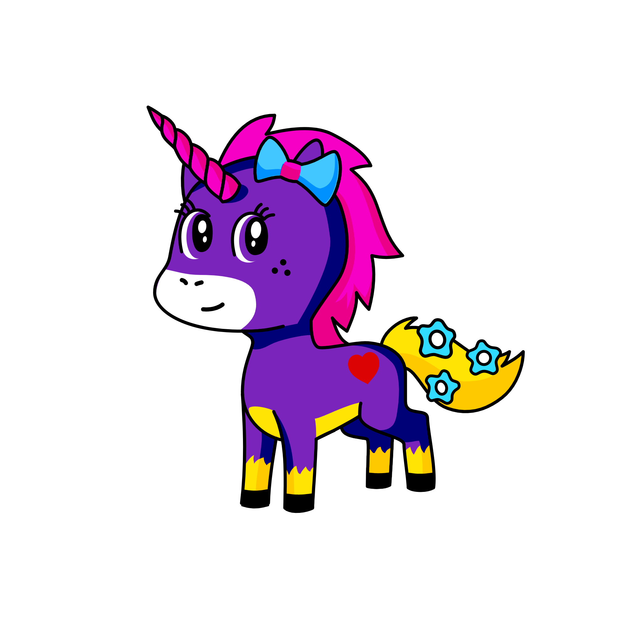 darra, the unicorn