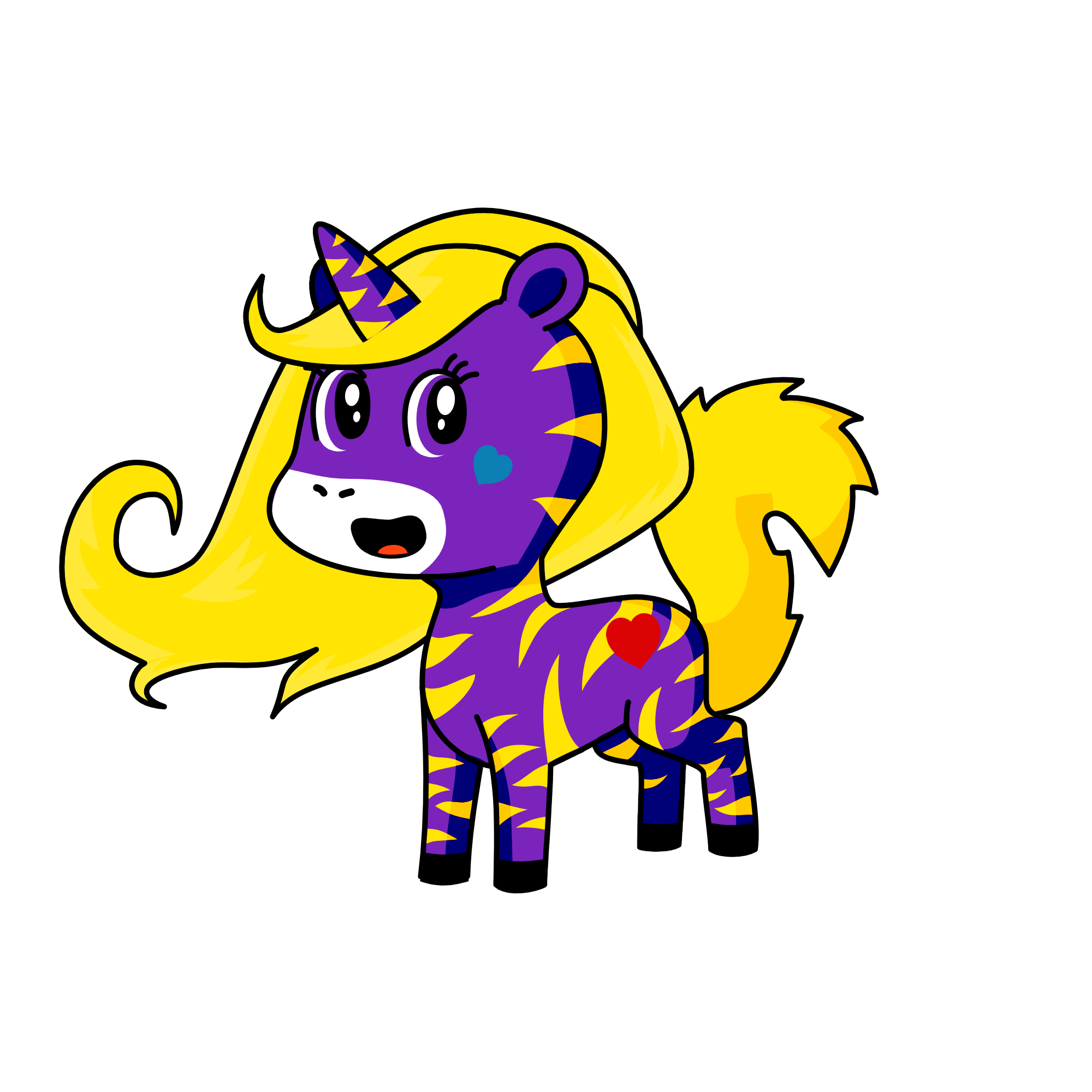 Hadley, the unicorn