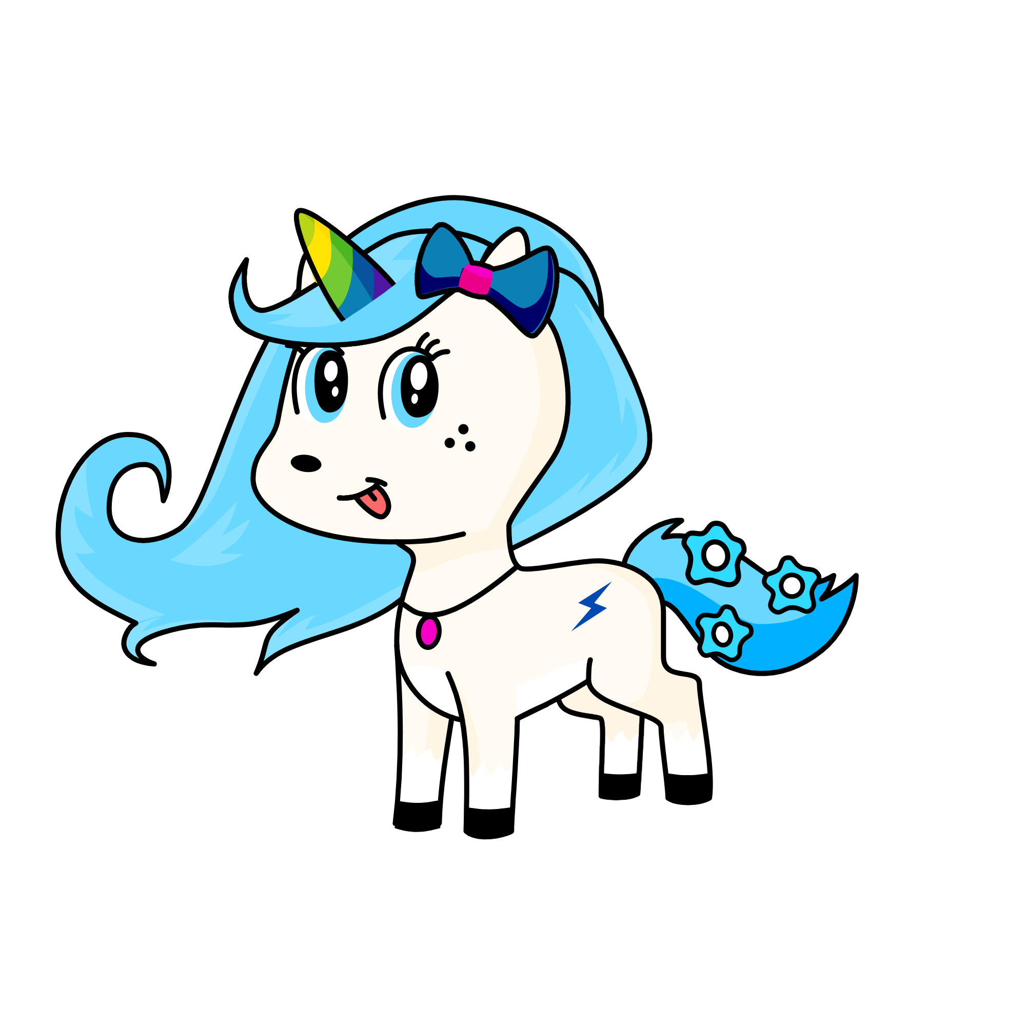 Claudia, the unicorn
