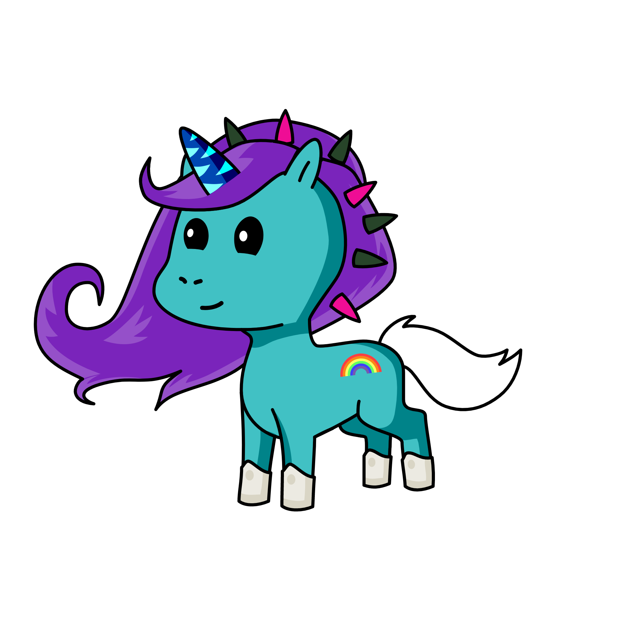 bff, the unicorn