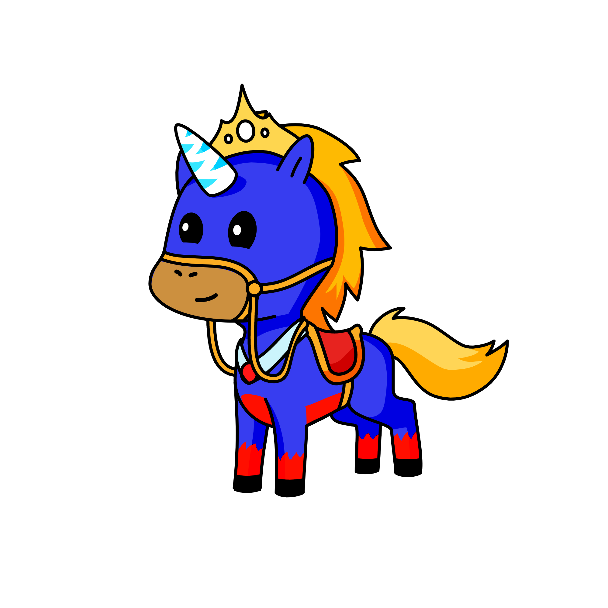 Crystal Silverlight, the unicorn