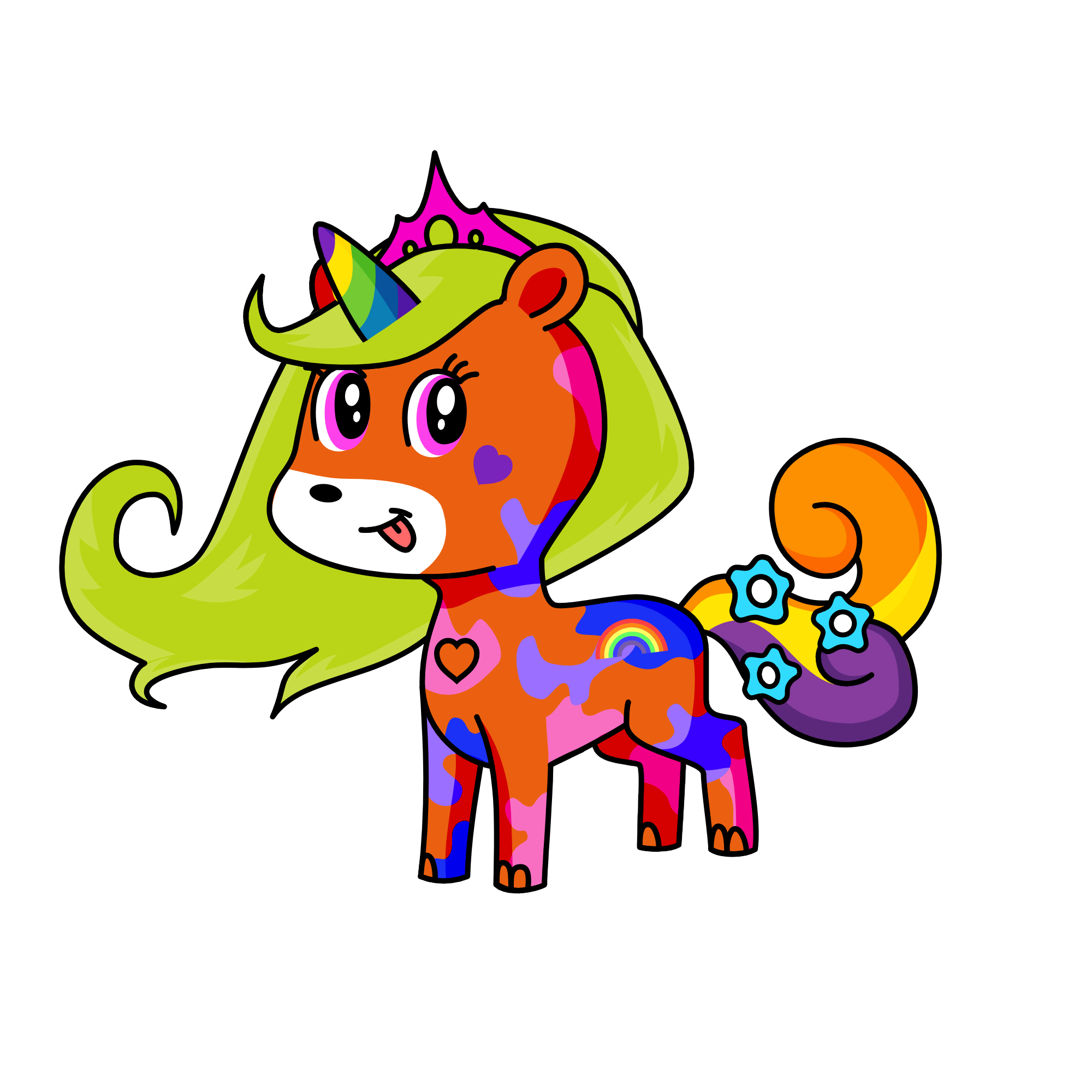 justine, the unicorn