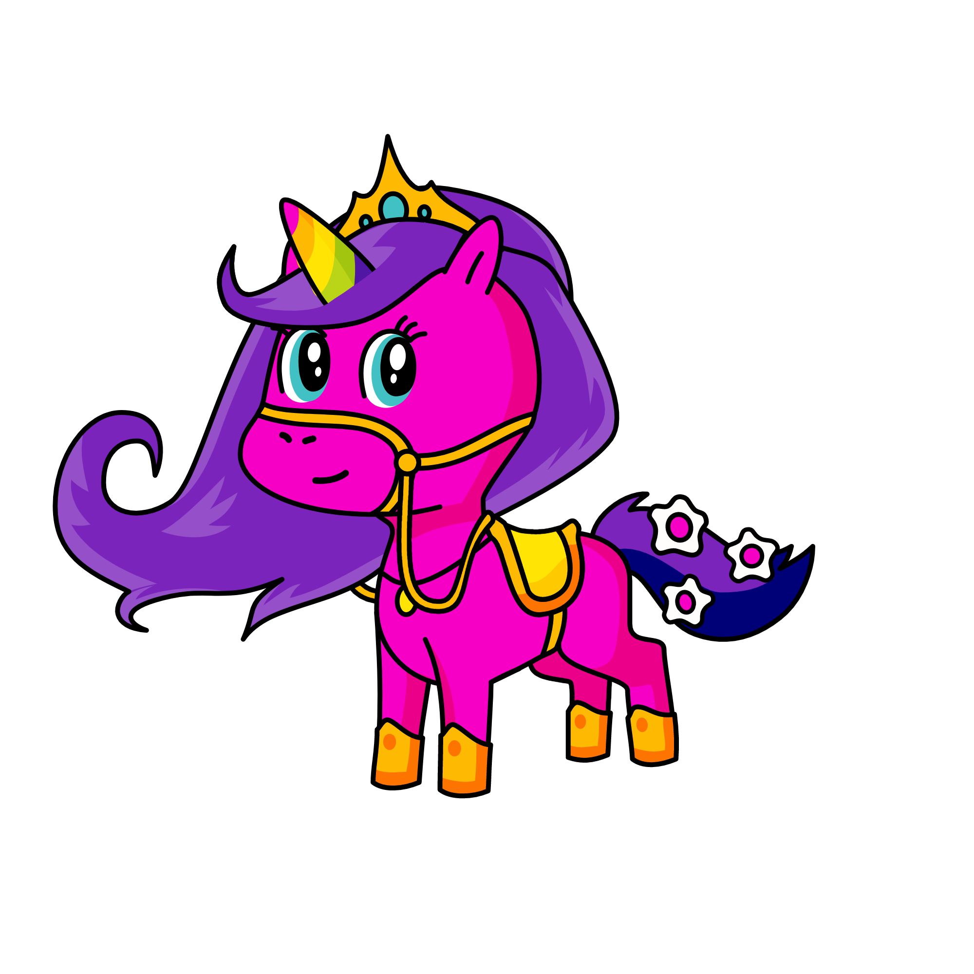 The Unicorns' Princess, the unicorn